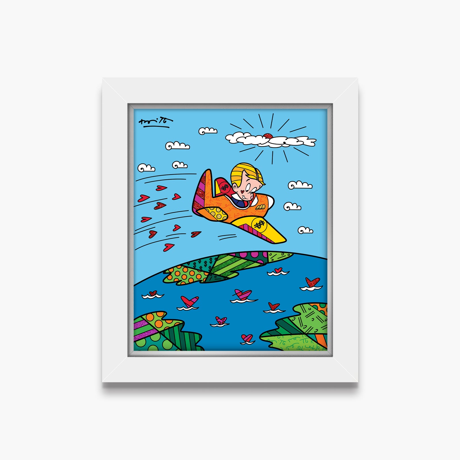 modern pop art at the top richie rich vibrant home decor