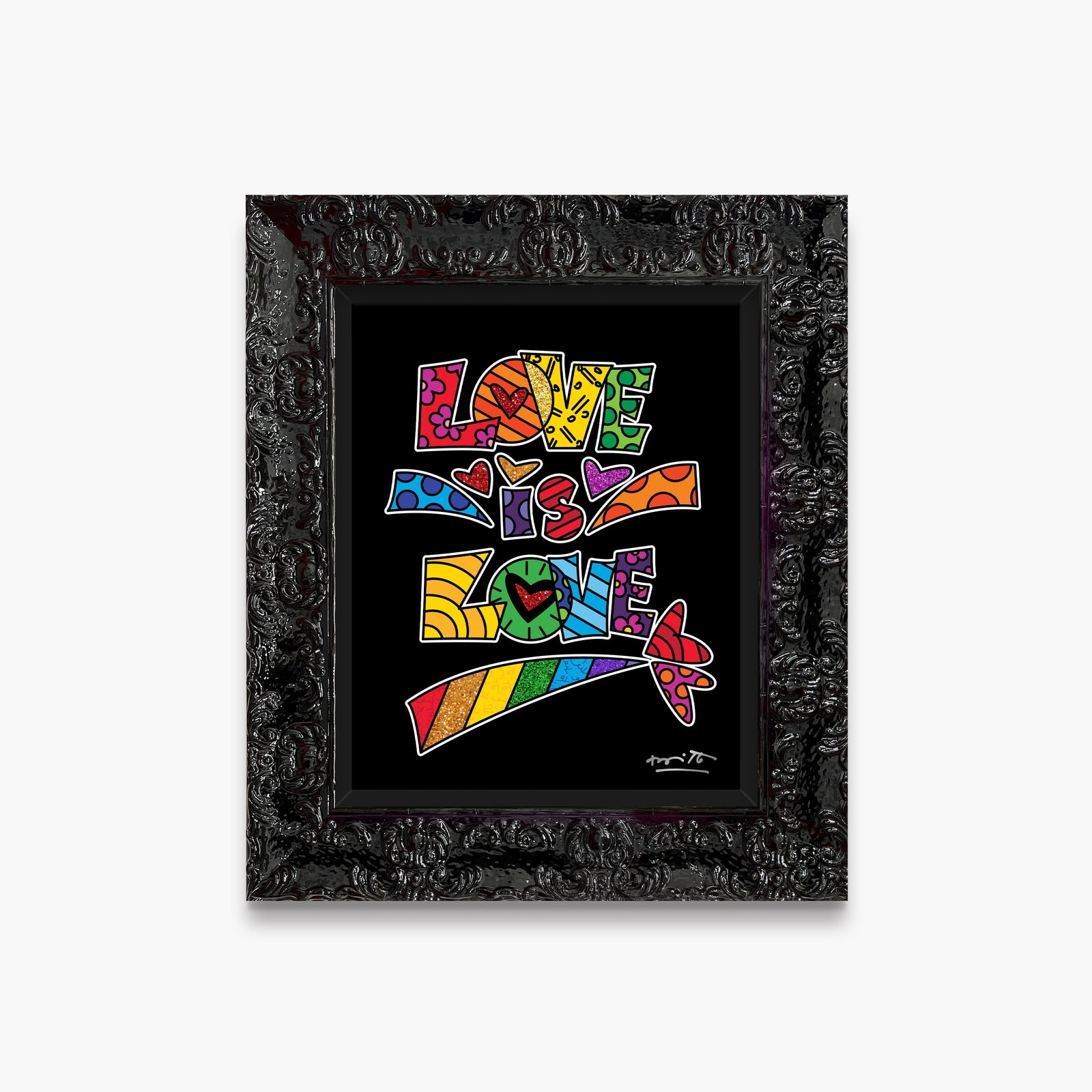 modern pop art love is love limited edition vibrant home decor