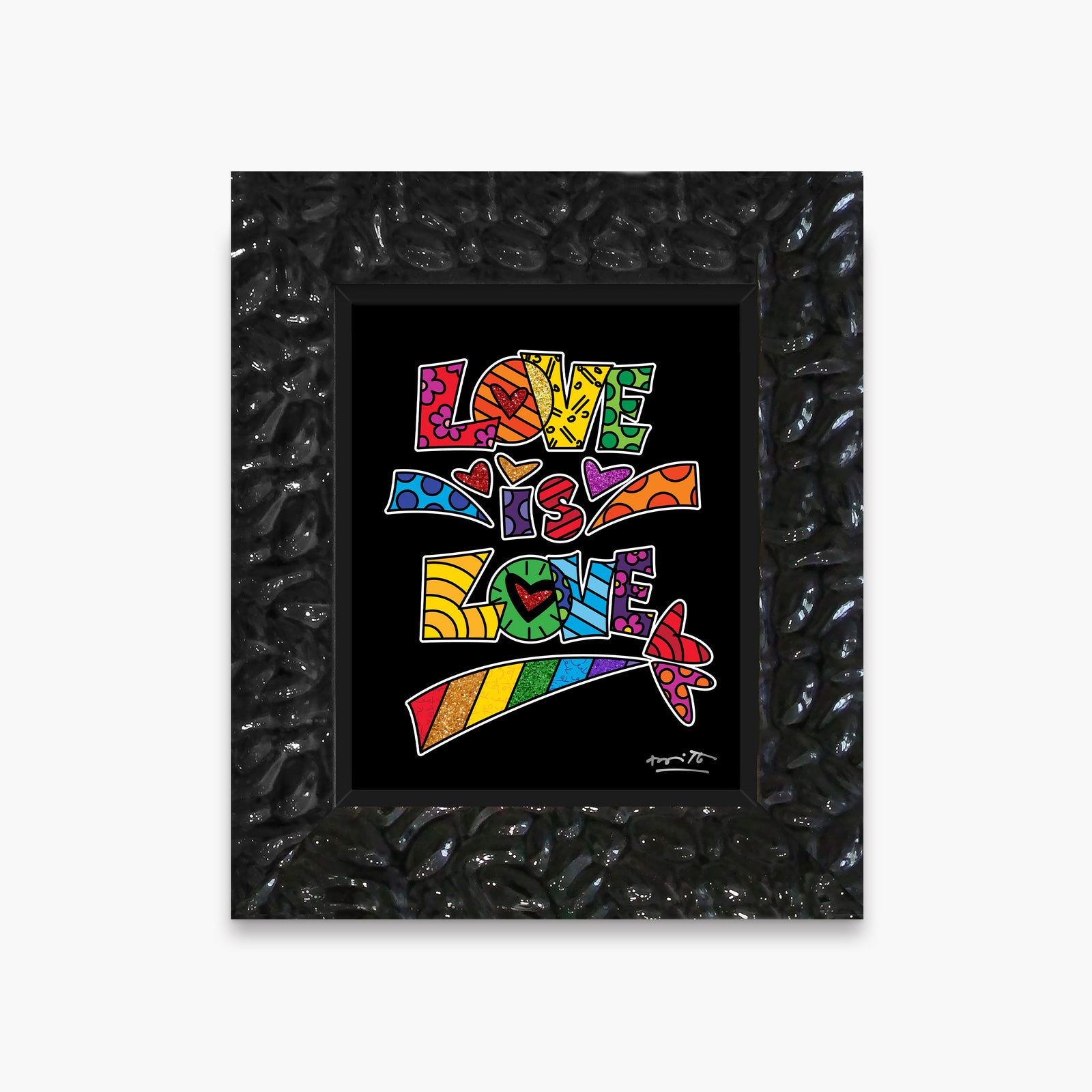 modern pop art love is love limited edition vibrant home decor