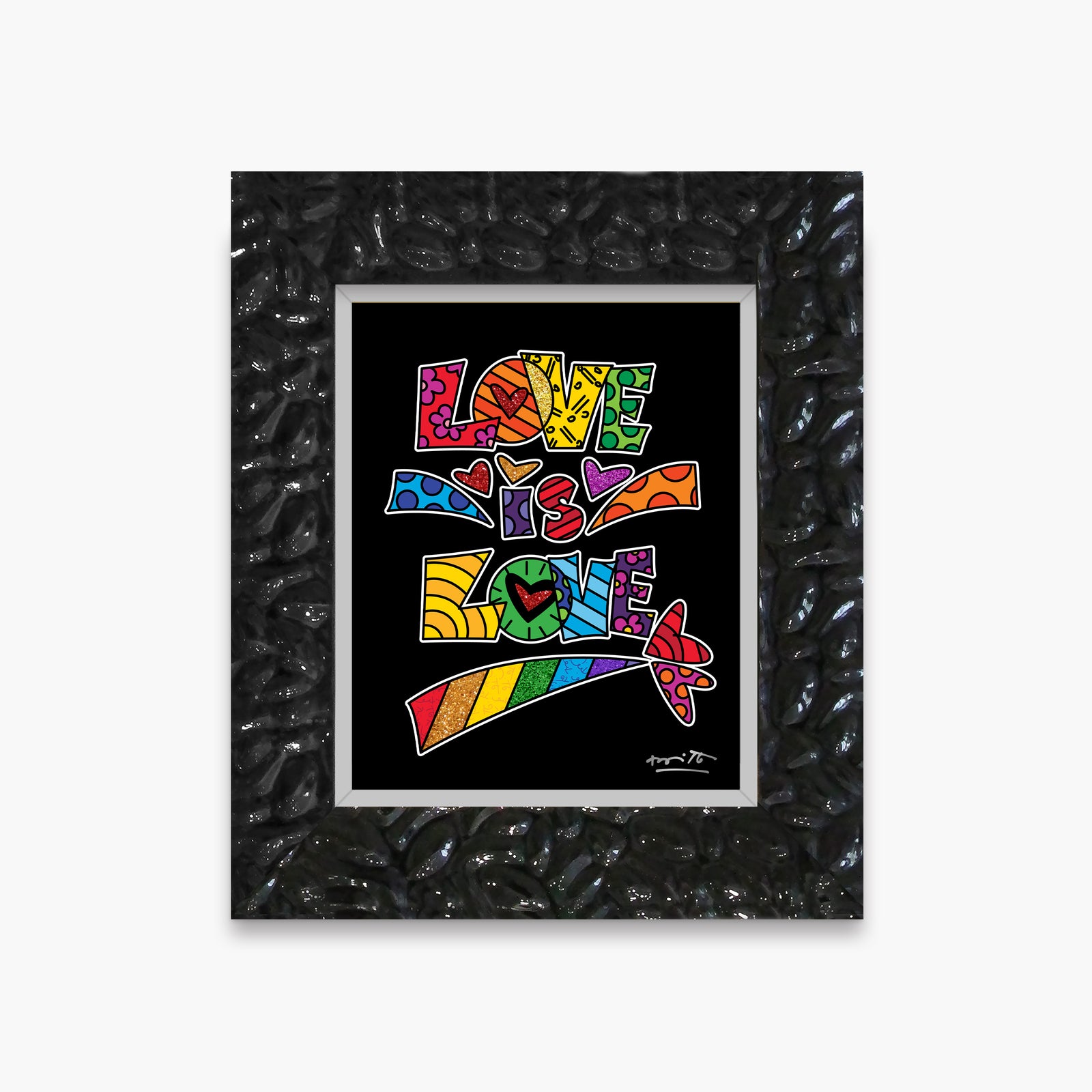 love is love limited edition artistic colorful design collectible
