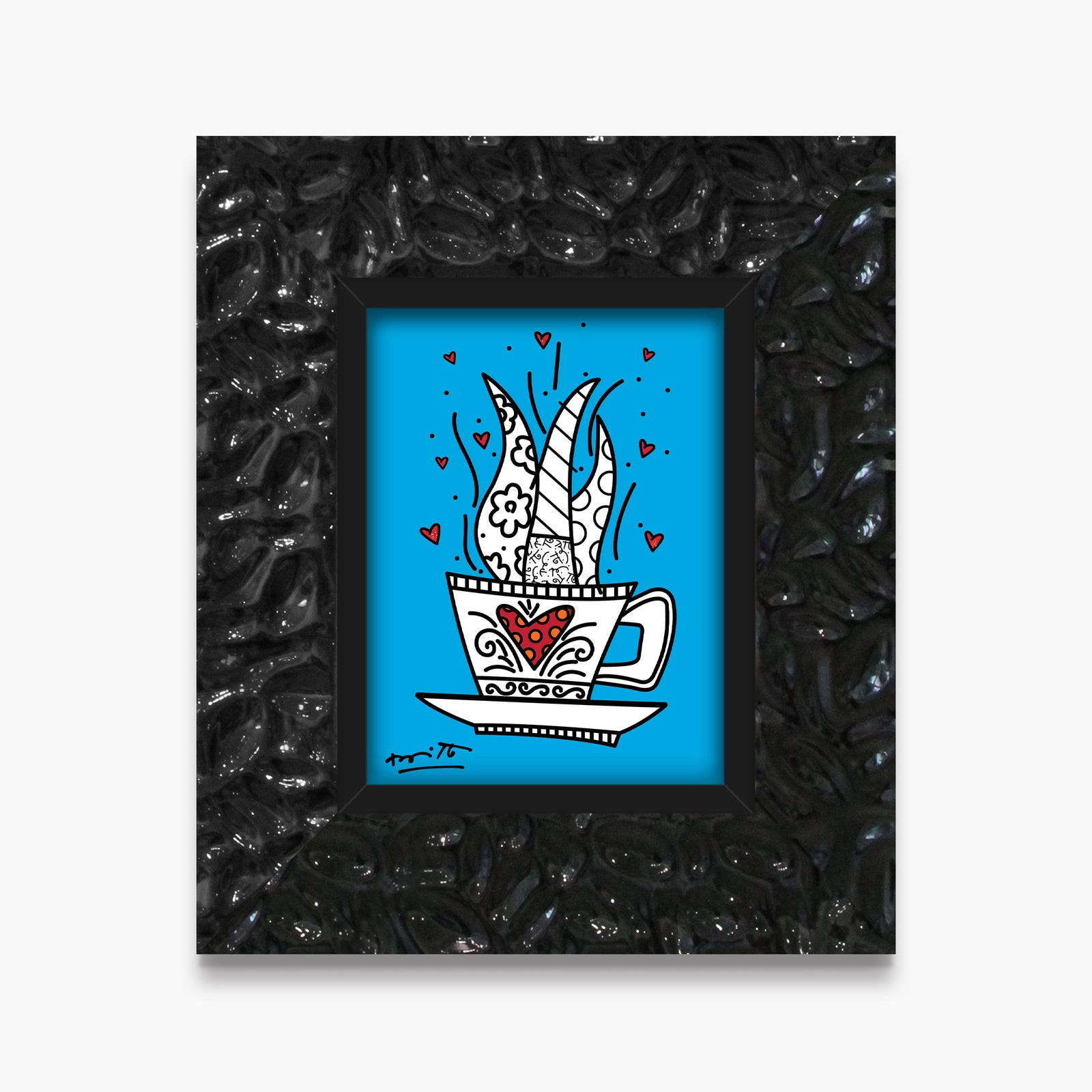 good morning blue limited edition colorful decorative collectible gift idea