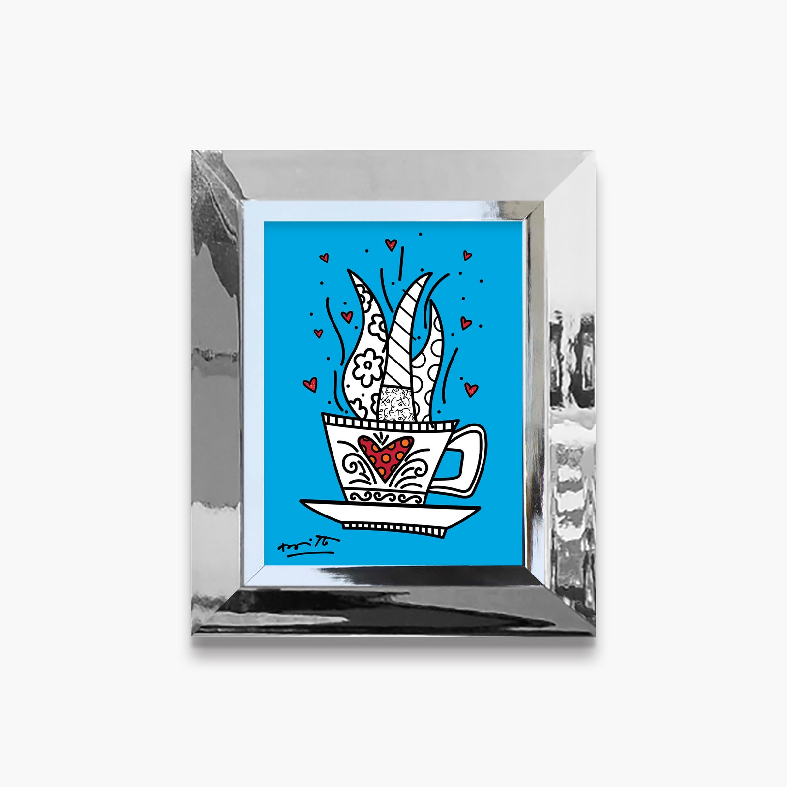 good morning blue limited edition colorful decorative collectible gift idea