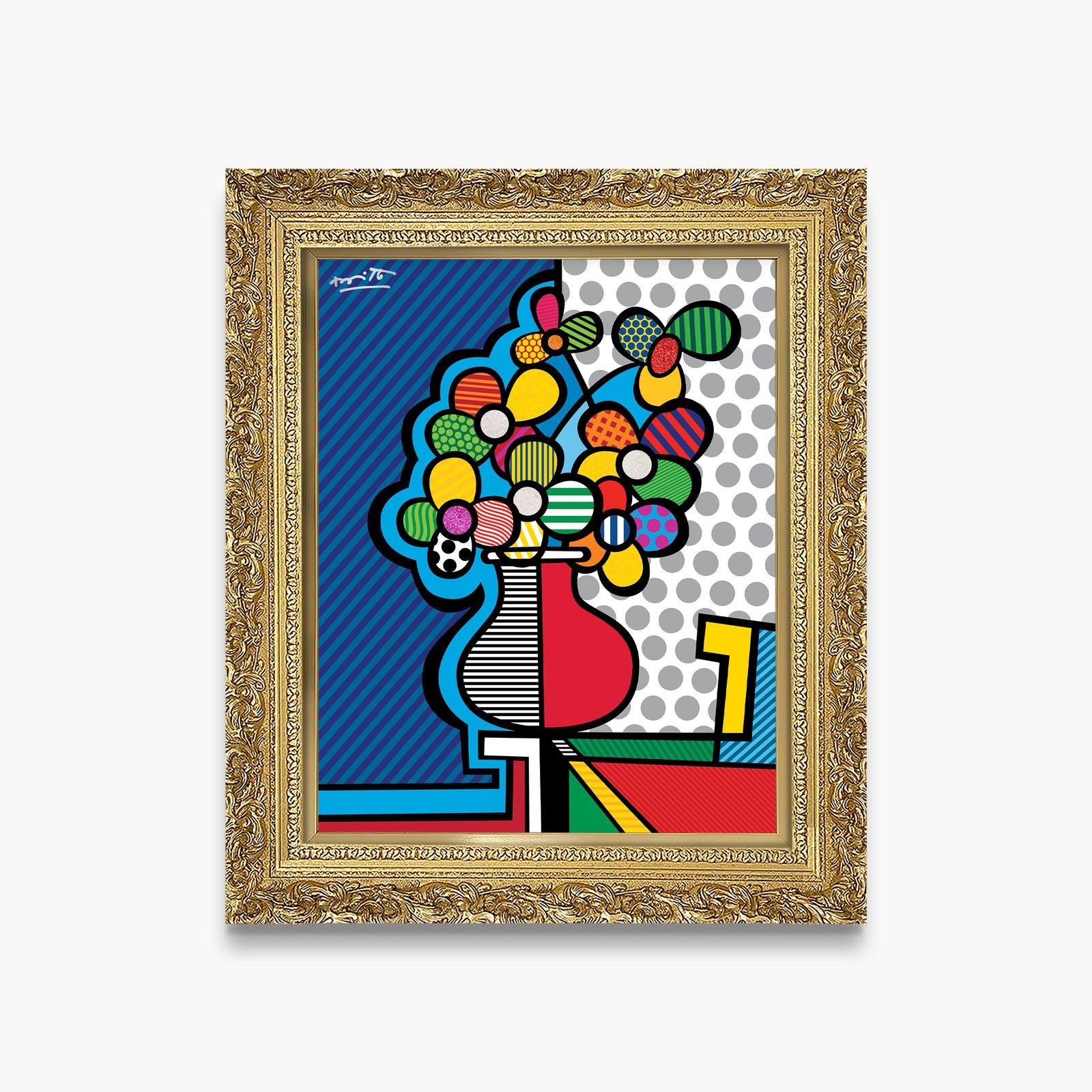 modern pop art american riviera limited edition print vibrant home decor