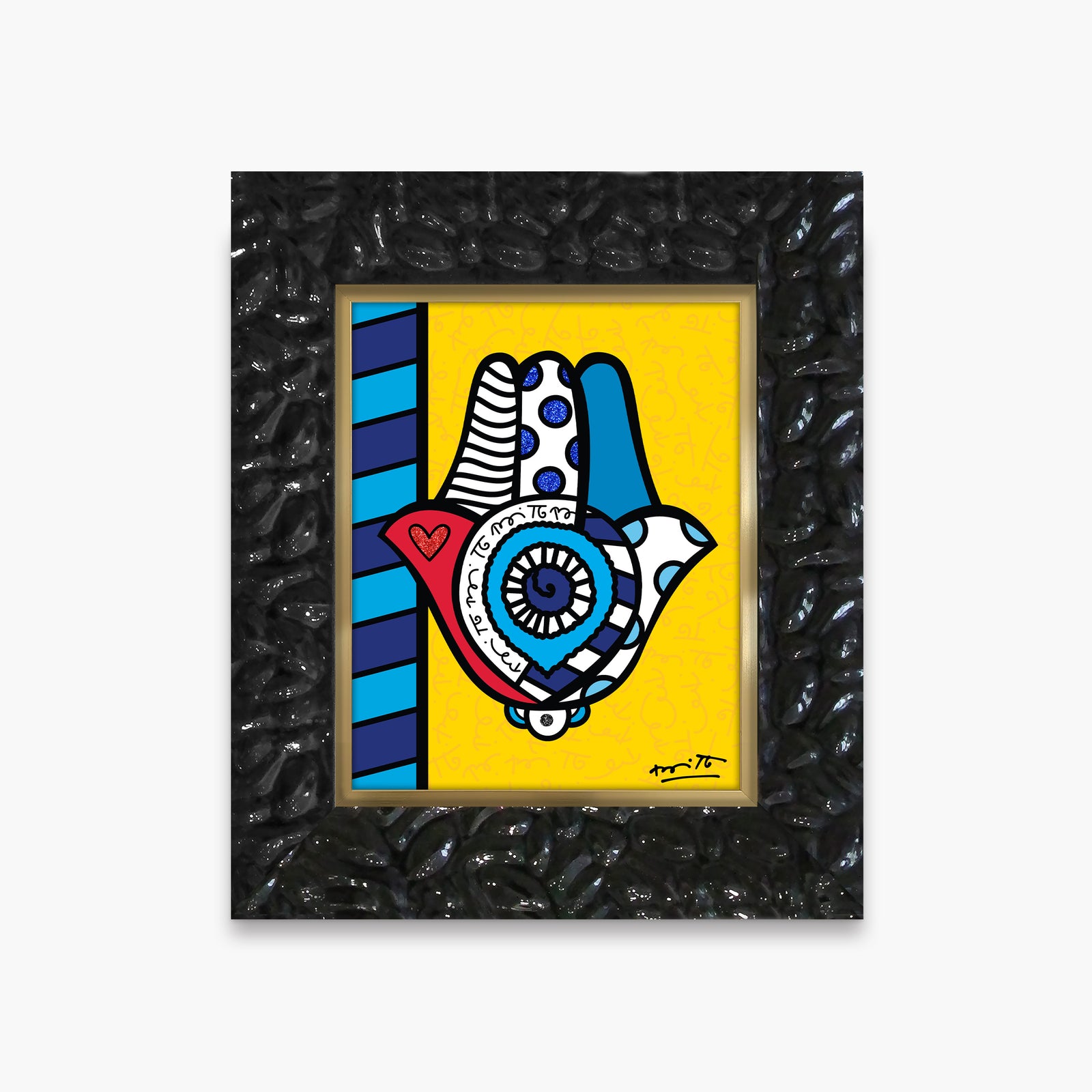 good luck limited edition print artistic colorful design collectible