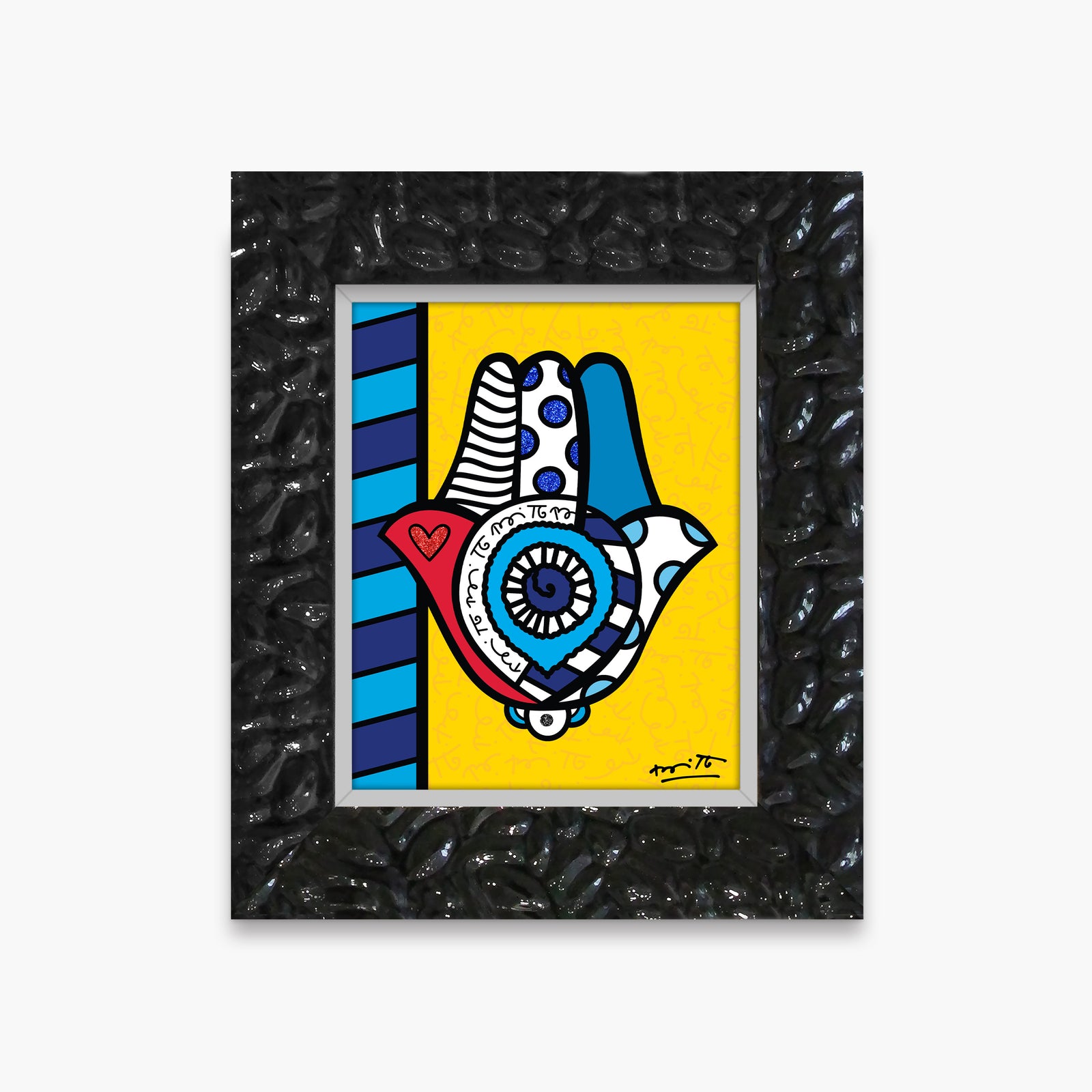 good luck limited edition print artistic colorful design collectible