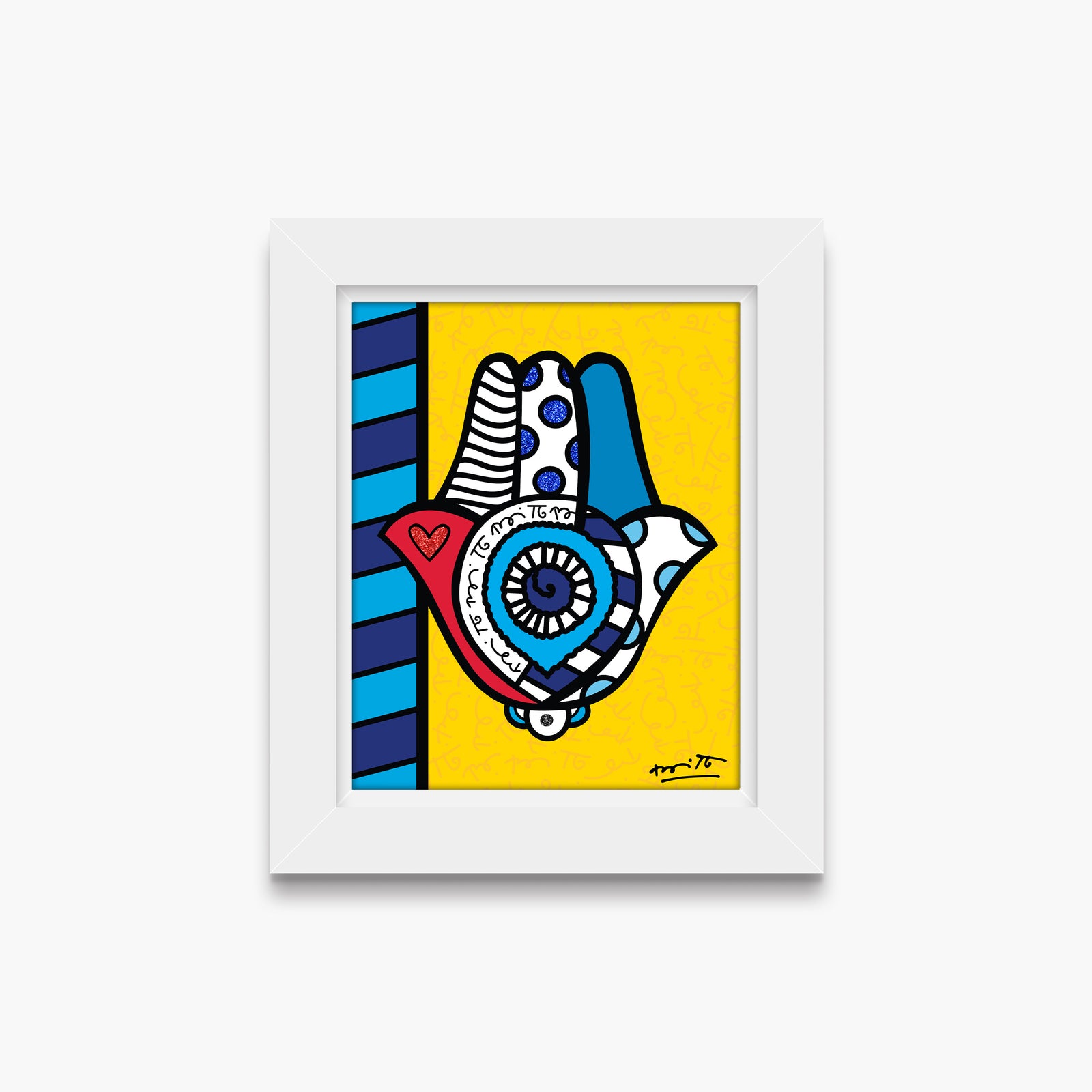 good luck limited edition print colorful decorative collectible gift idea