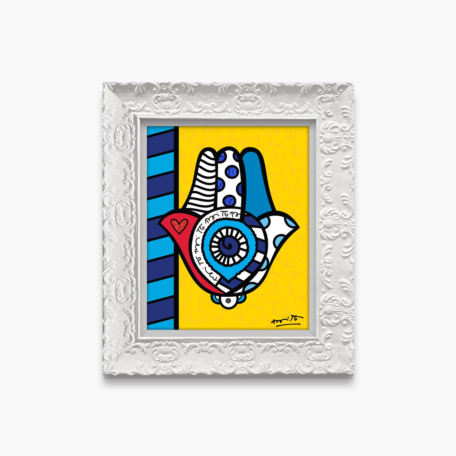 good luck limited edition print artistic colorful design collectible