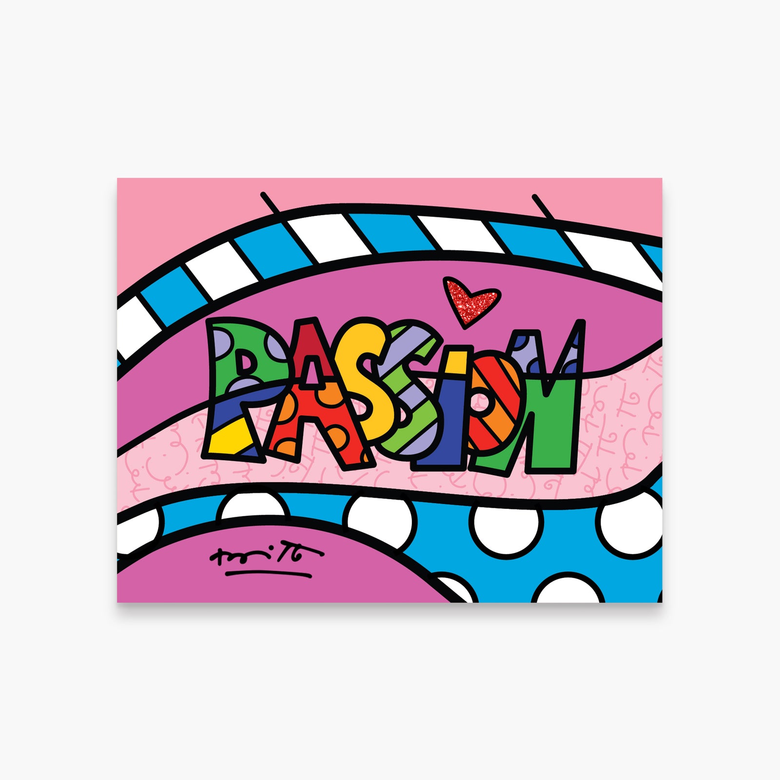 Passion (Word) - Limited Edition Print