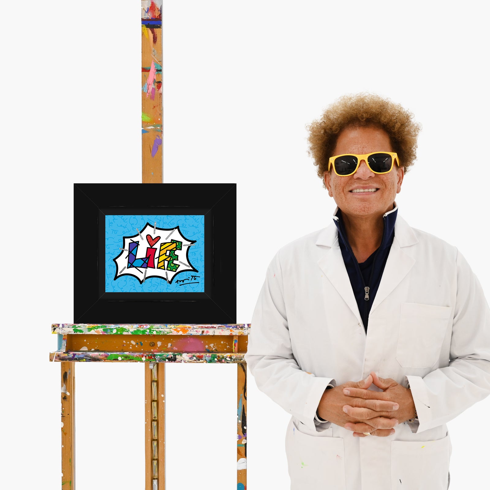 Dream Life (Blue Word) - Limited Edition Print