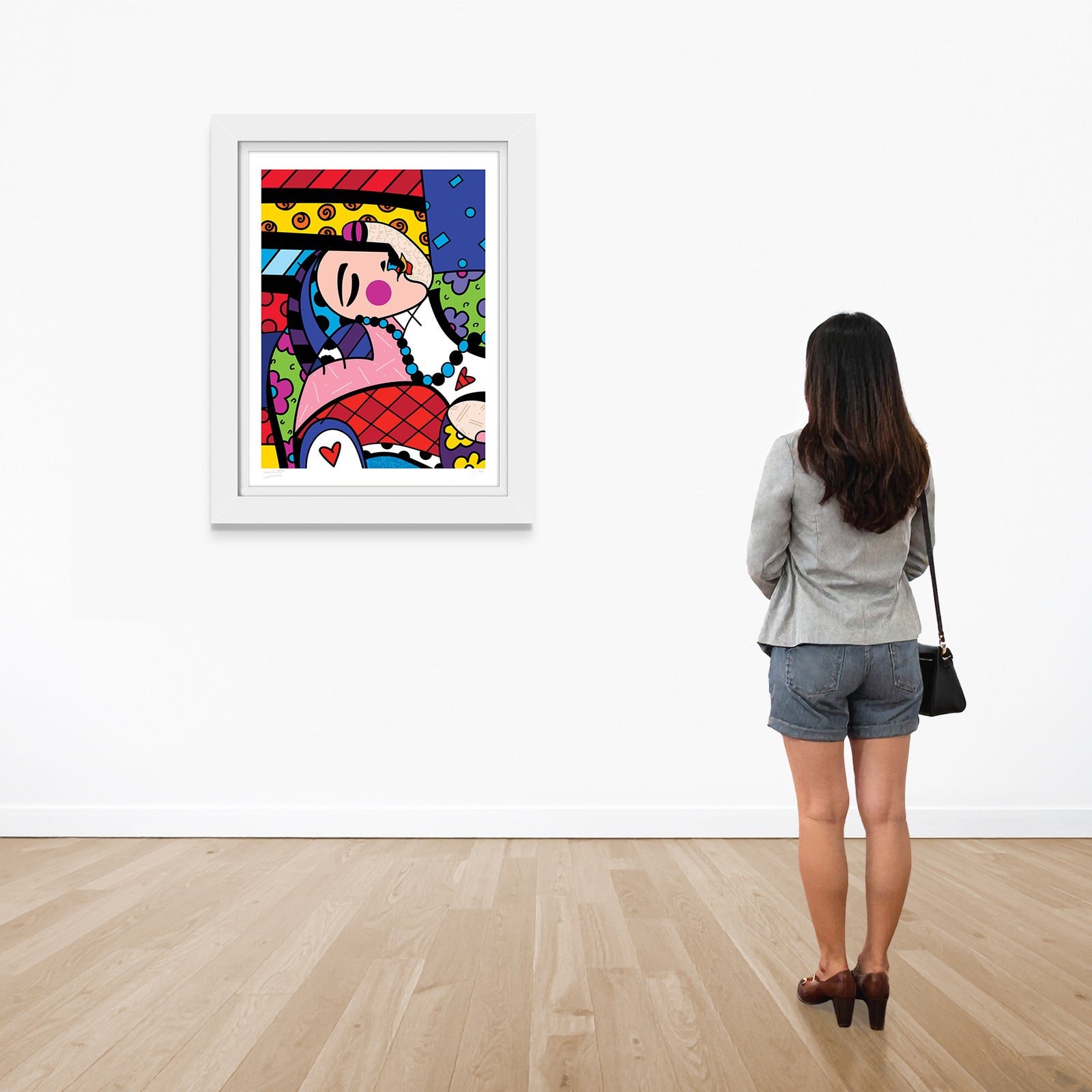 modern pop art dream picasso limited edition print vibrant home decor