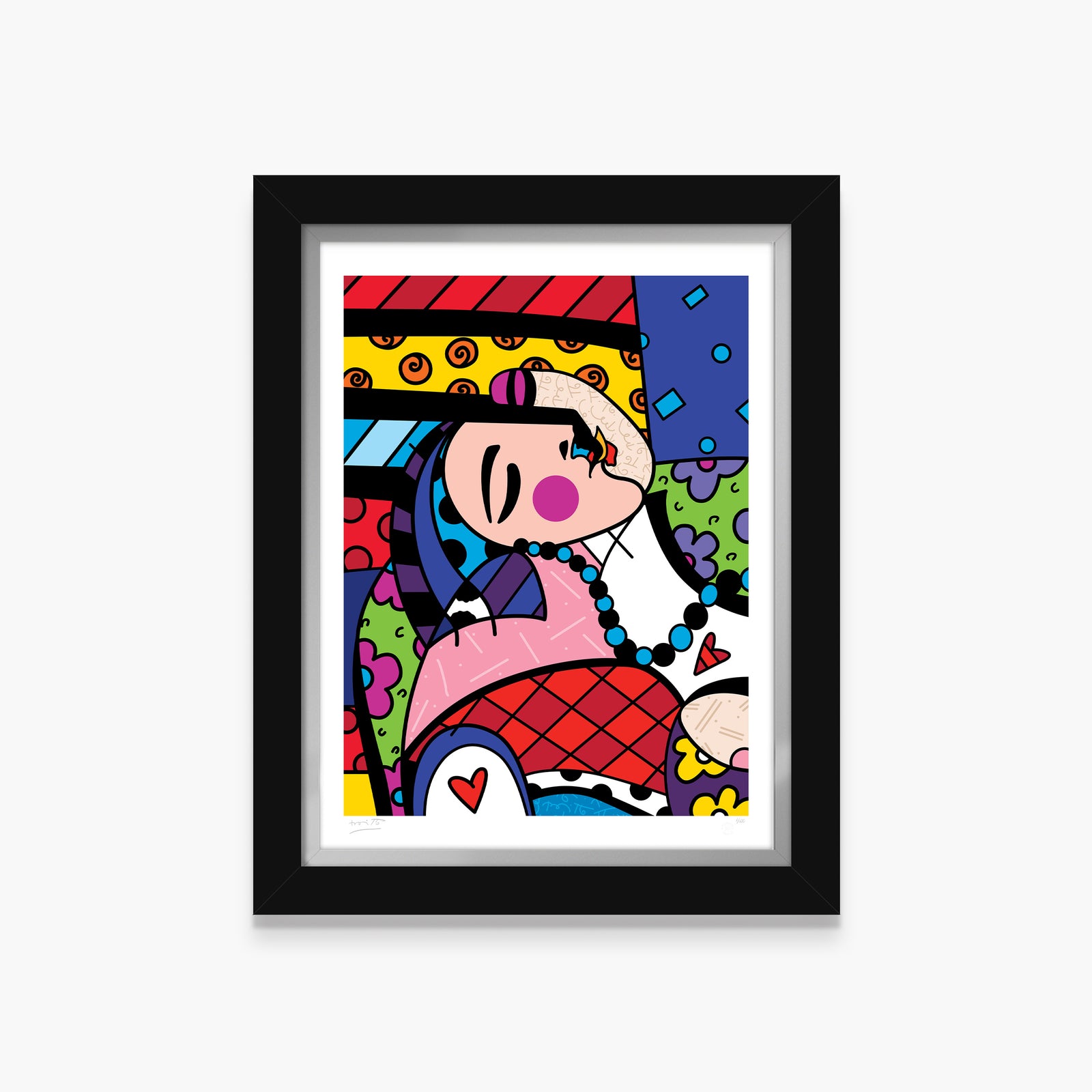 dream picasso limited edition print artistic colorful design collectible
