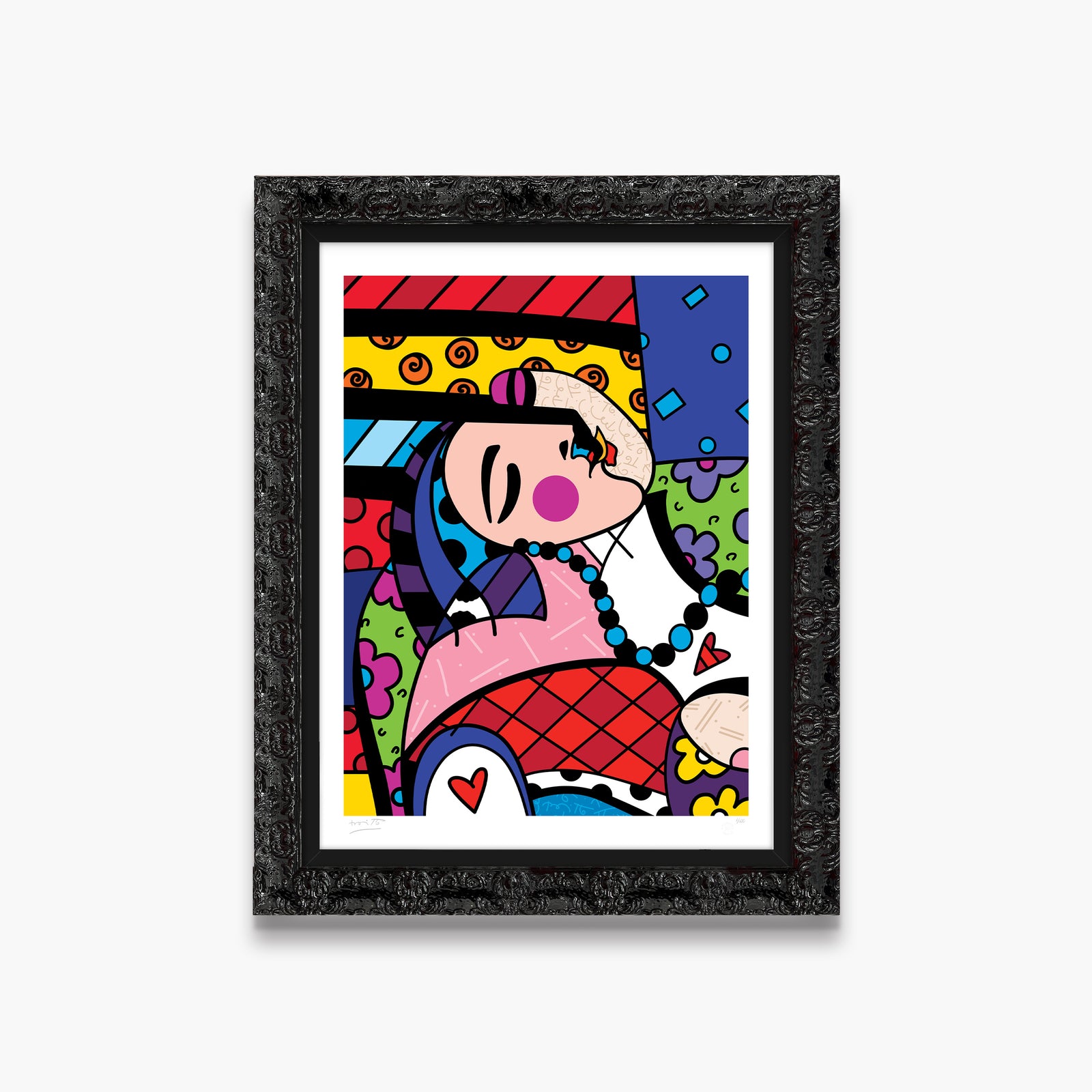 dream picasso limited edition print artistic colorful design collectible
