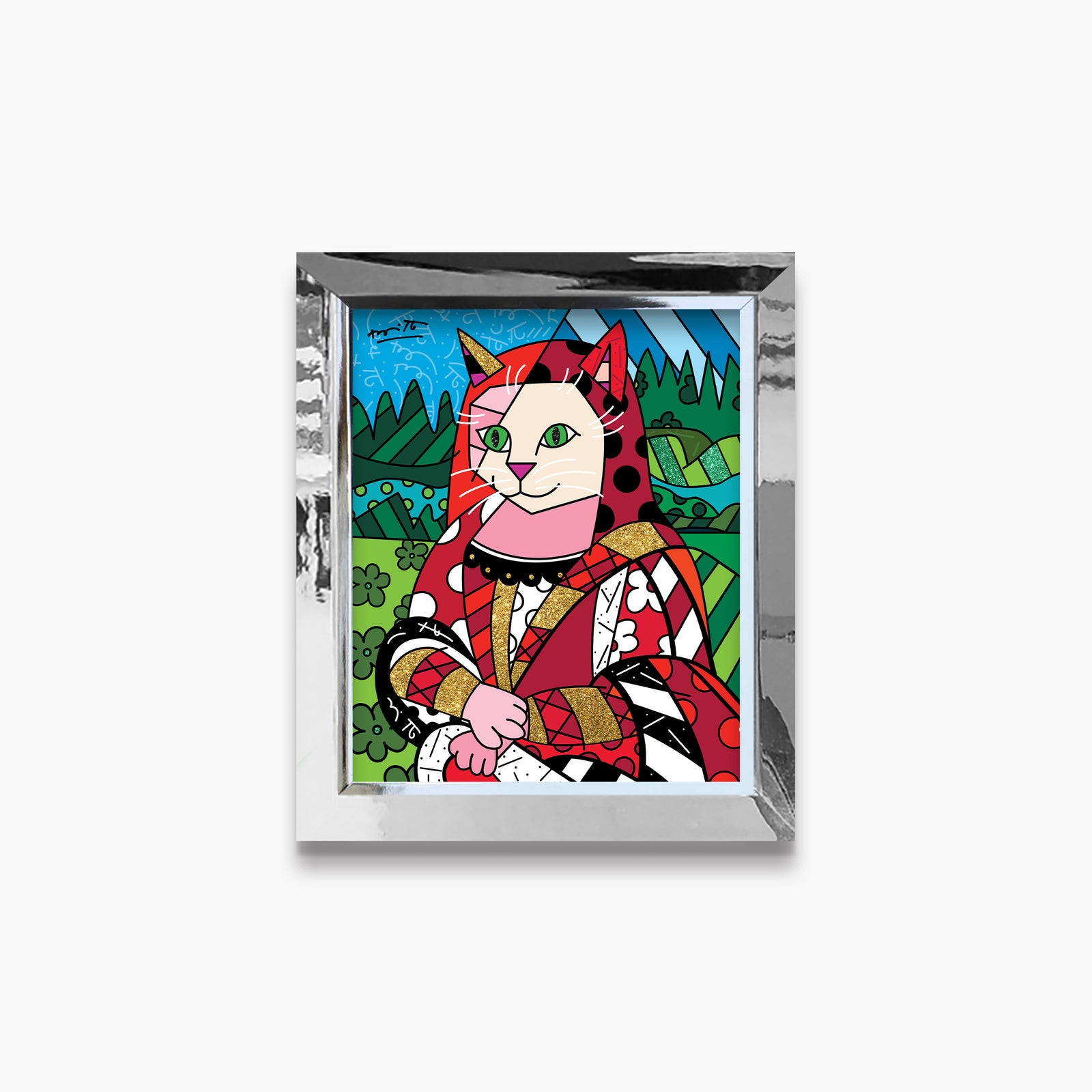 The Cat In Red - Limited Edition Print