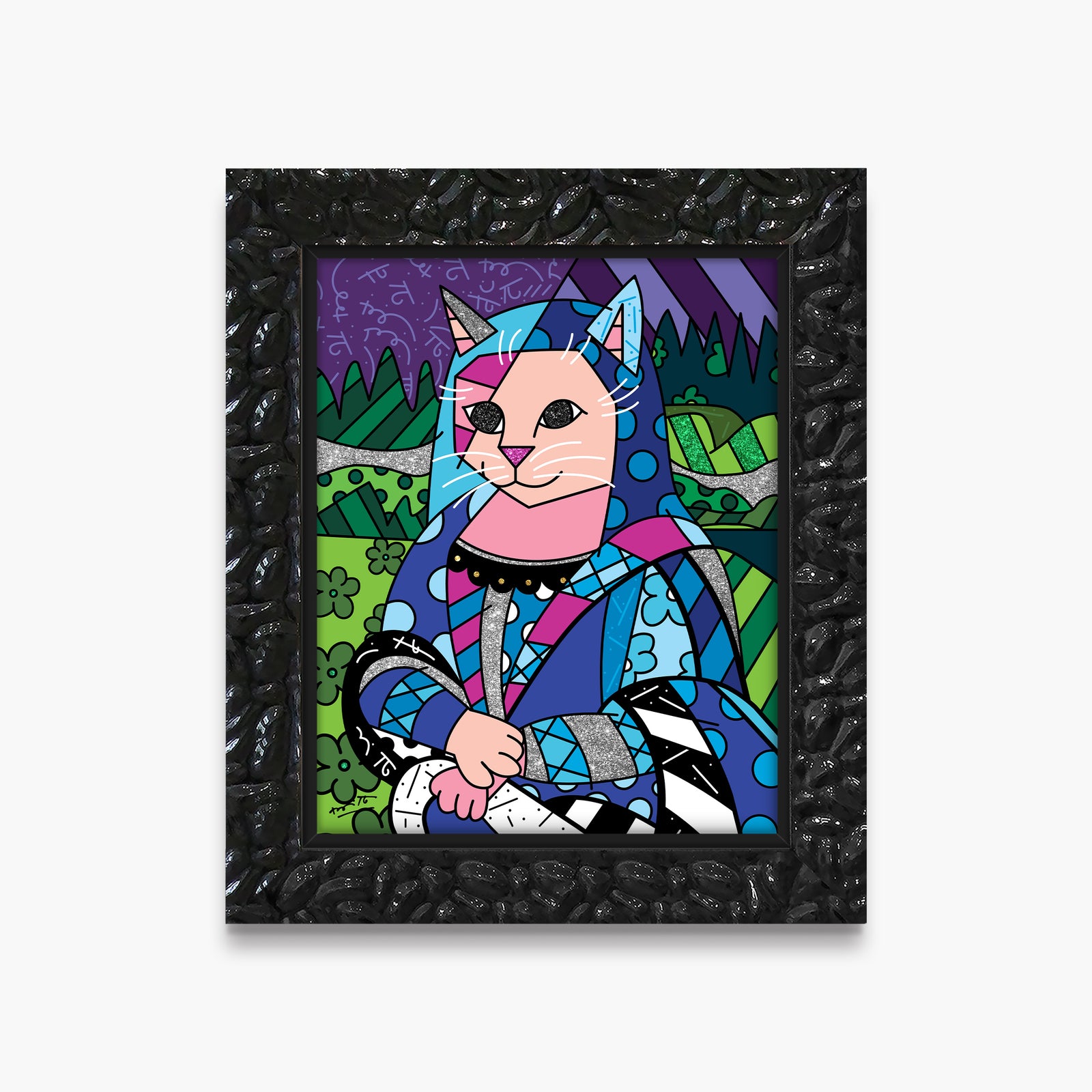 The Cat In Blue - Limited Edition Print