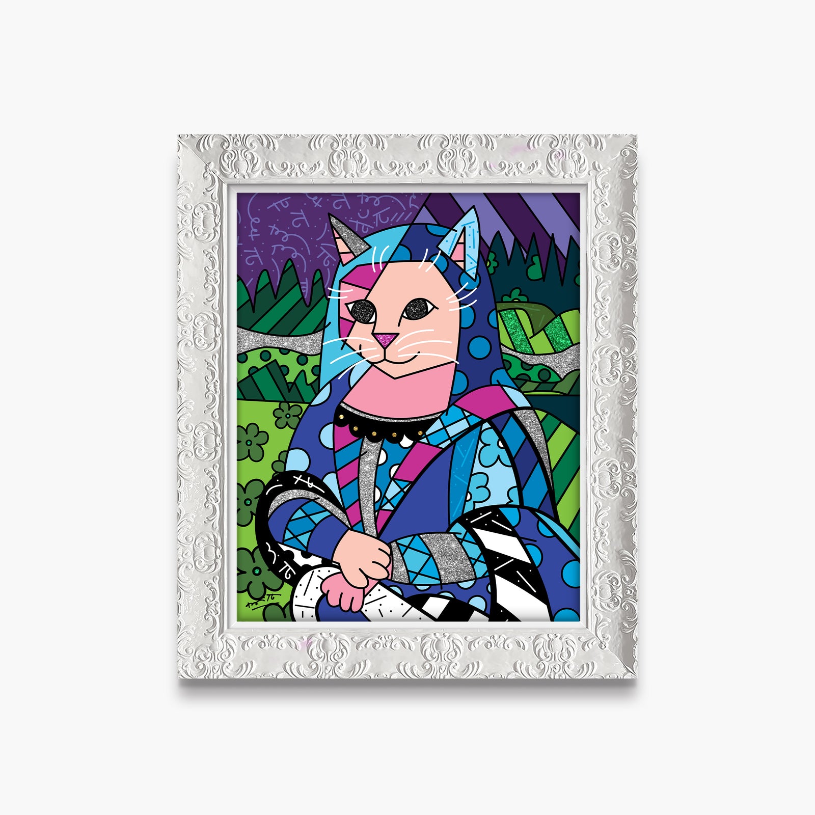 The Cat In Blue - Limited Edition Print