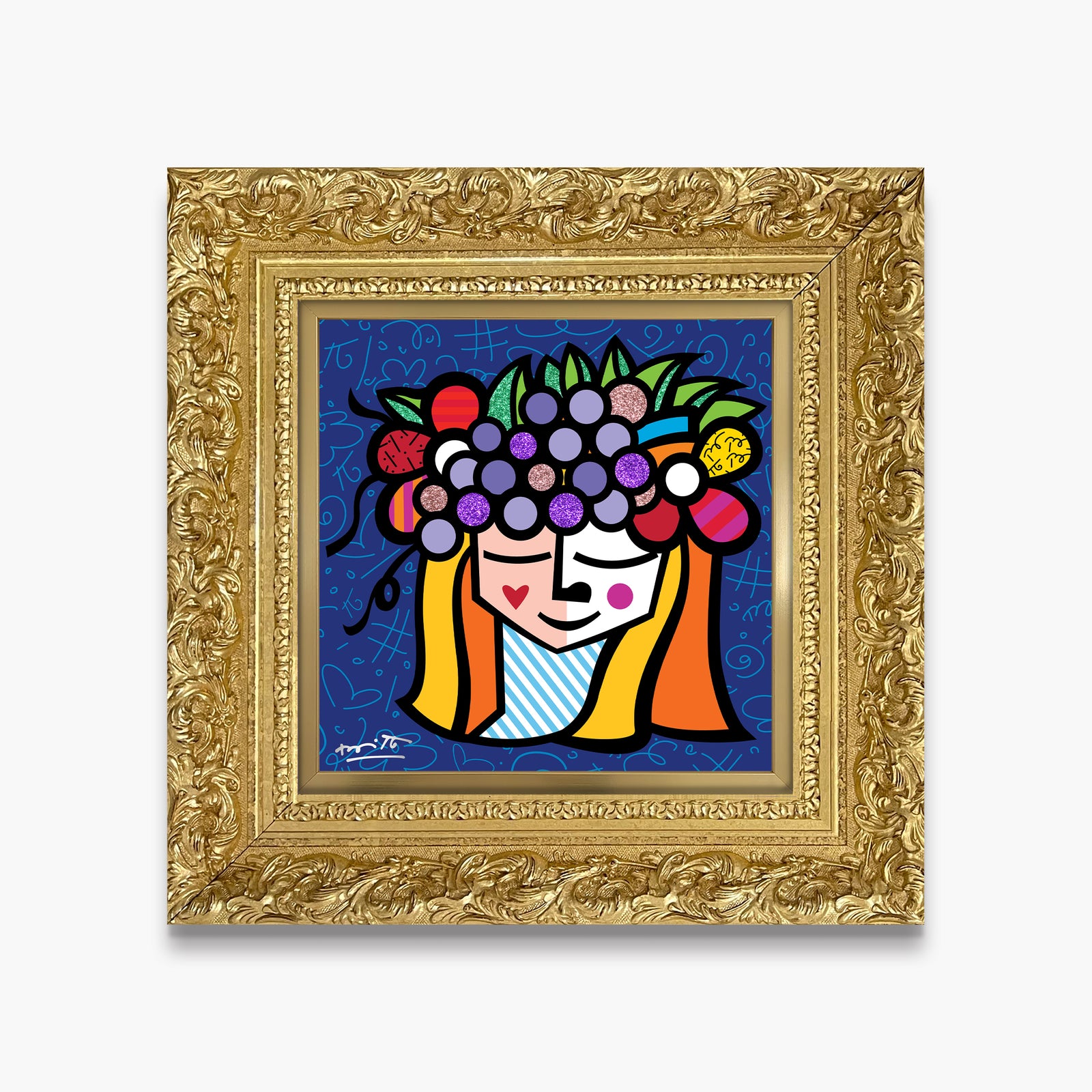 pomona limited edition print artistic colorful design collectible