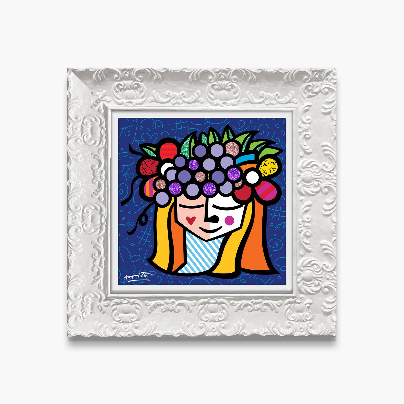 modern pop art pomona limited edition print vibrant home decor