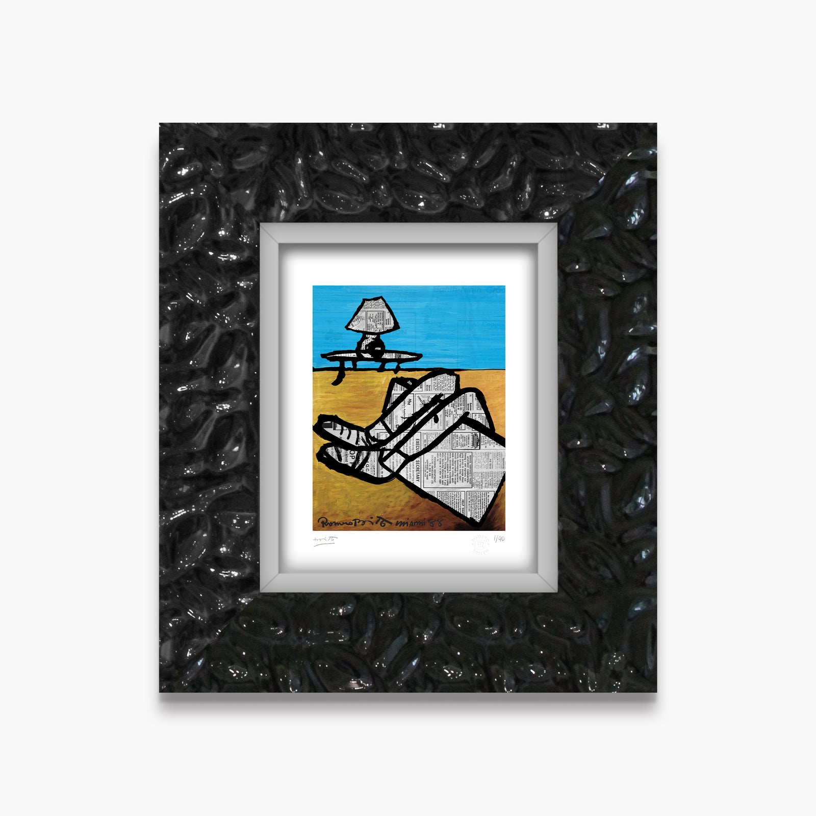 leos legs limited edition print artistic colorful design collectible