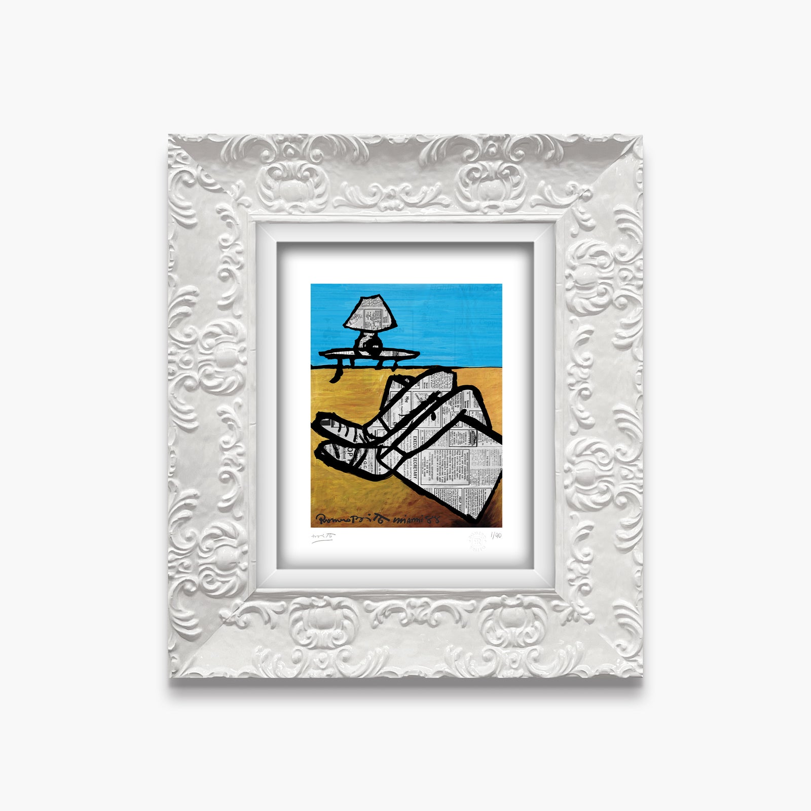 leos legs limited edition print colorful decorative collectible gift idea