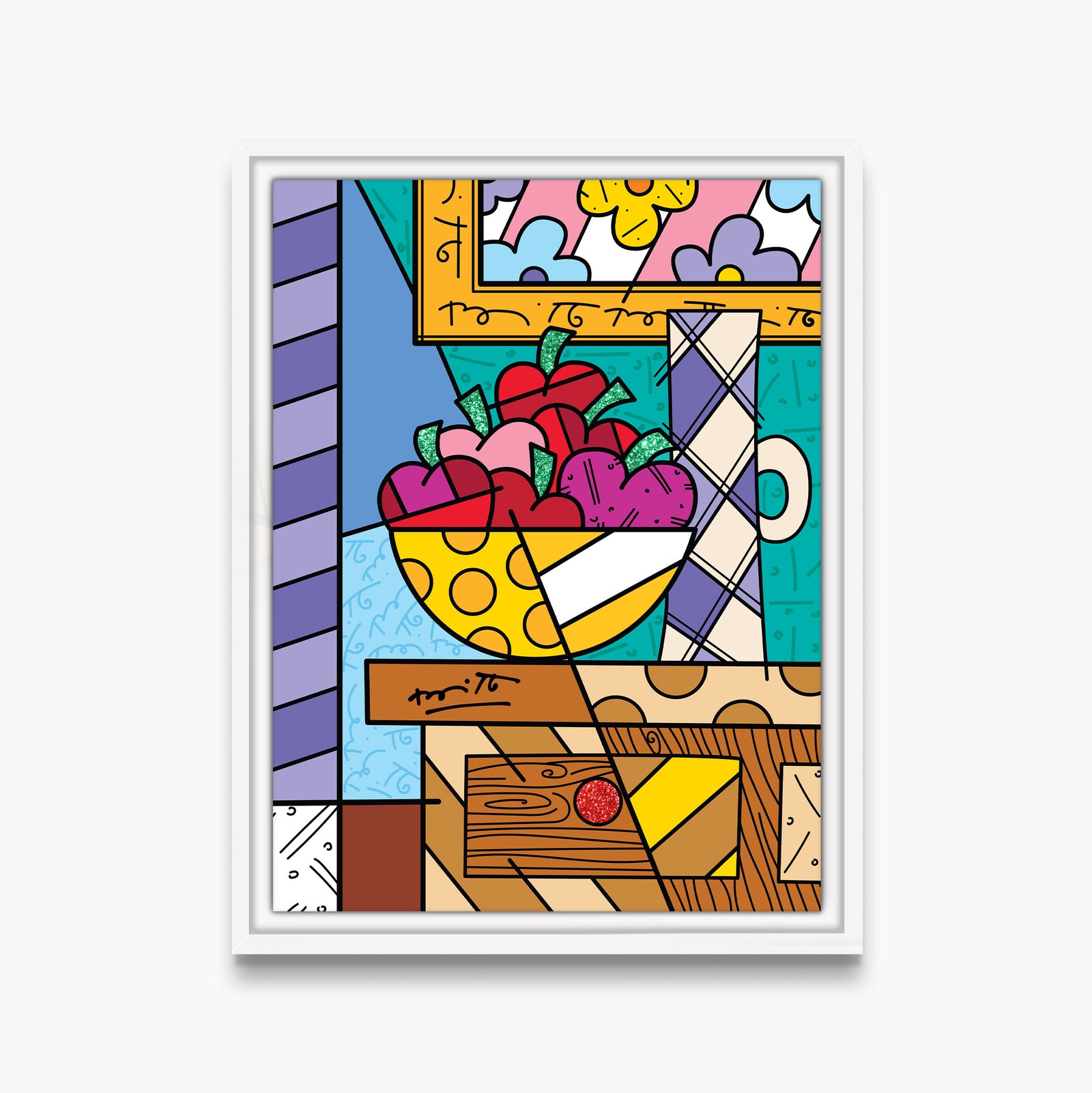 at home limited edition print artistic colorful design collectible