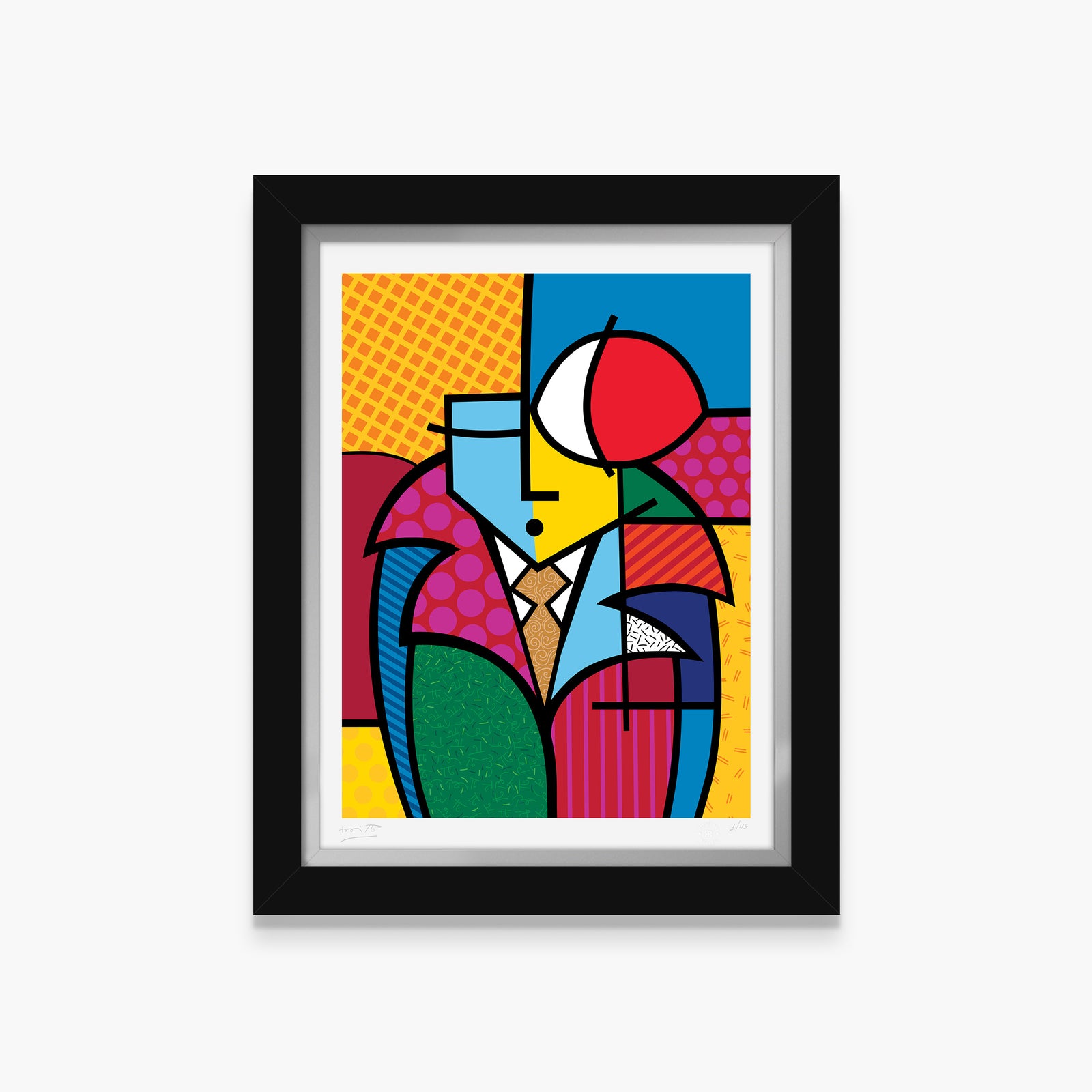rick limited edition print artistic colorful design collectible