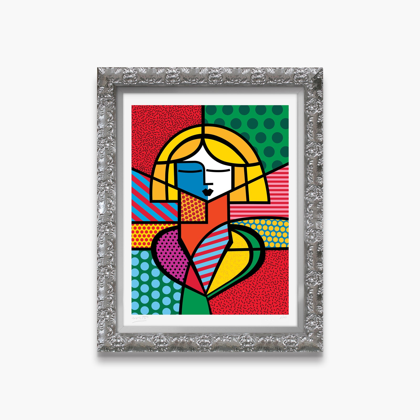 francine limited edition print colorful decorative collectible gift idea