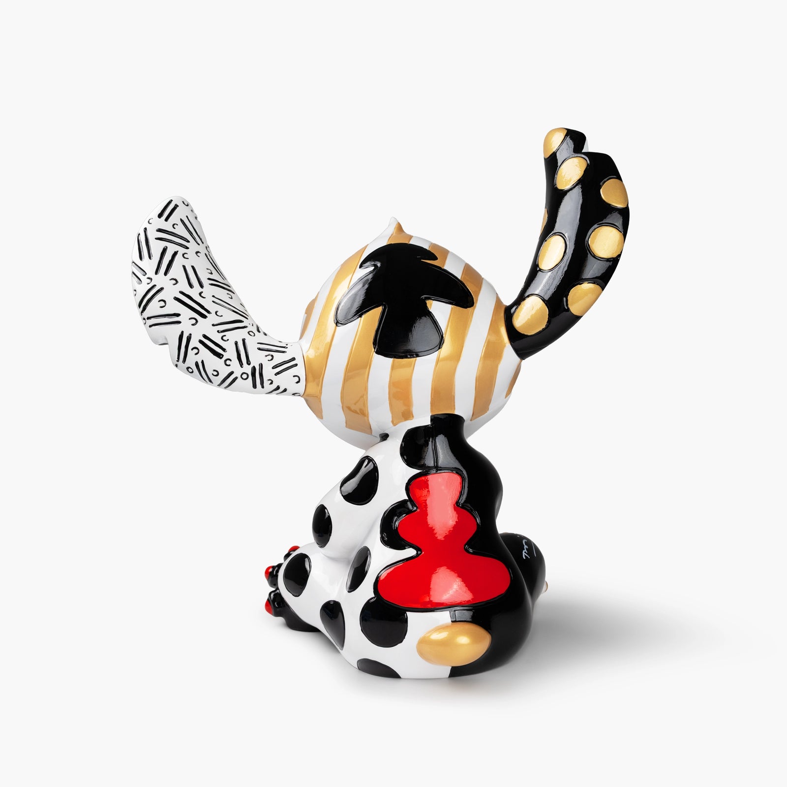 Large Stitch Black & Gold - Disney by Britto Figurine