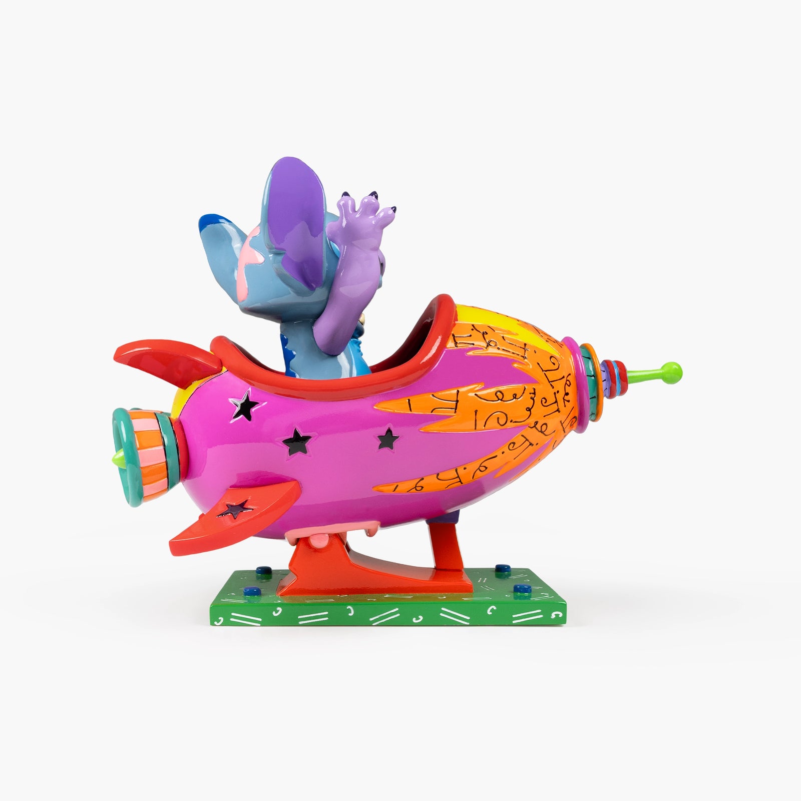 Stitch Rocket Ship - Disney by Britto Figurine