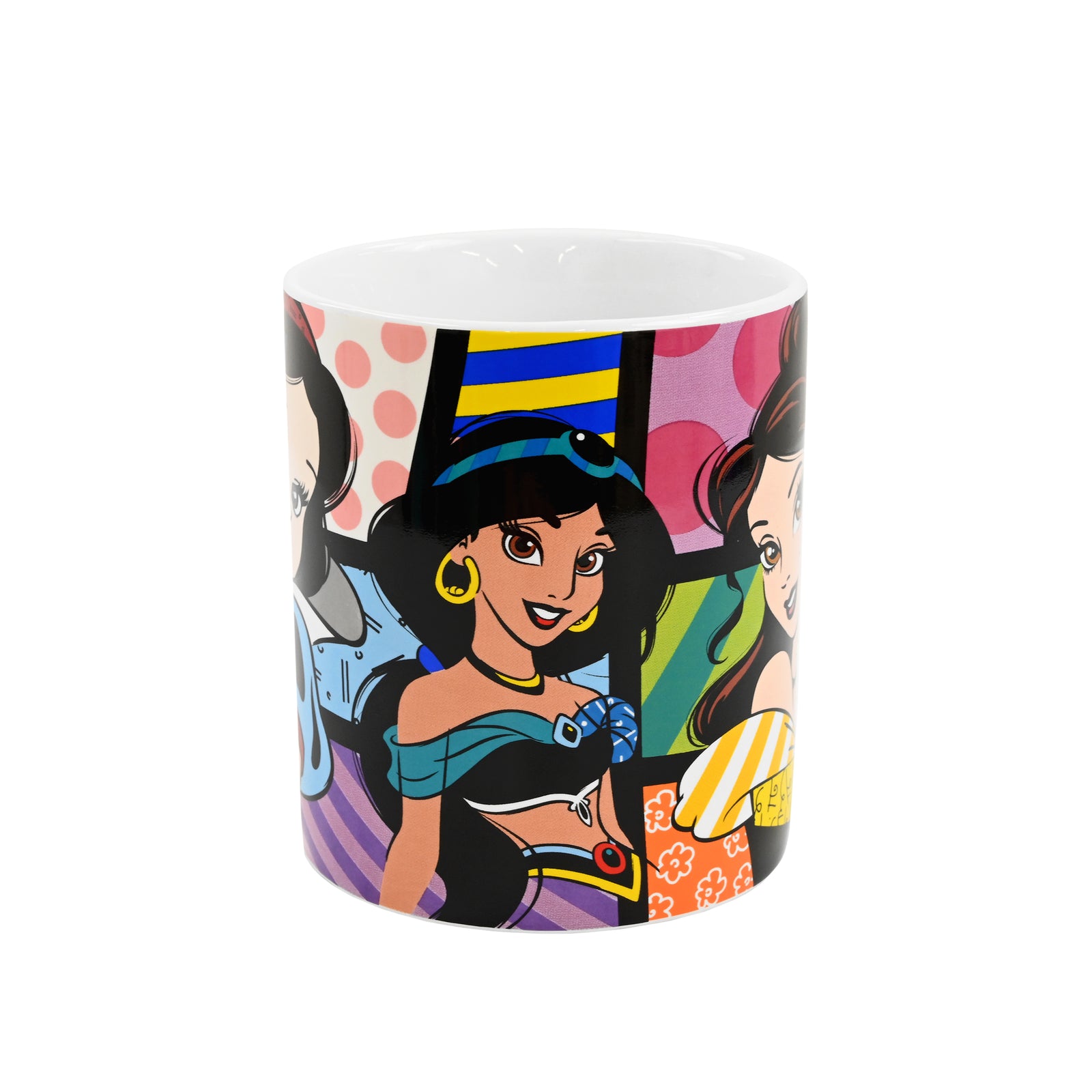 Princess Mug - Snow White, Jasmine, Belle, Rapunzel - Disney By Britto