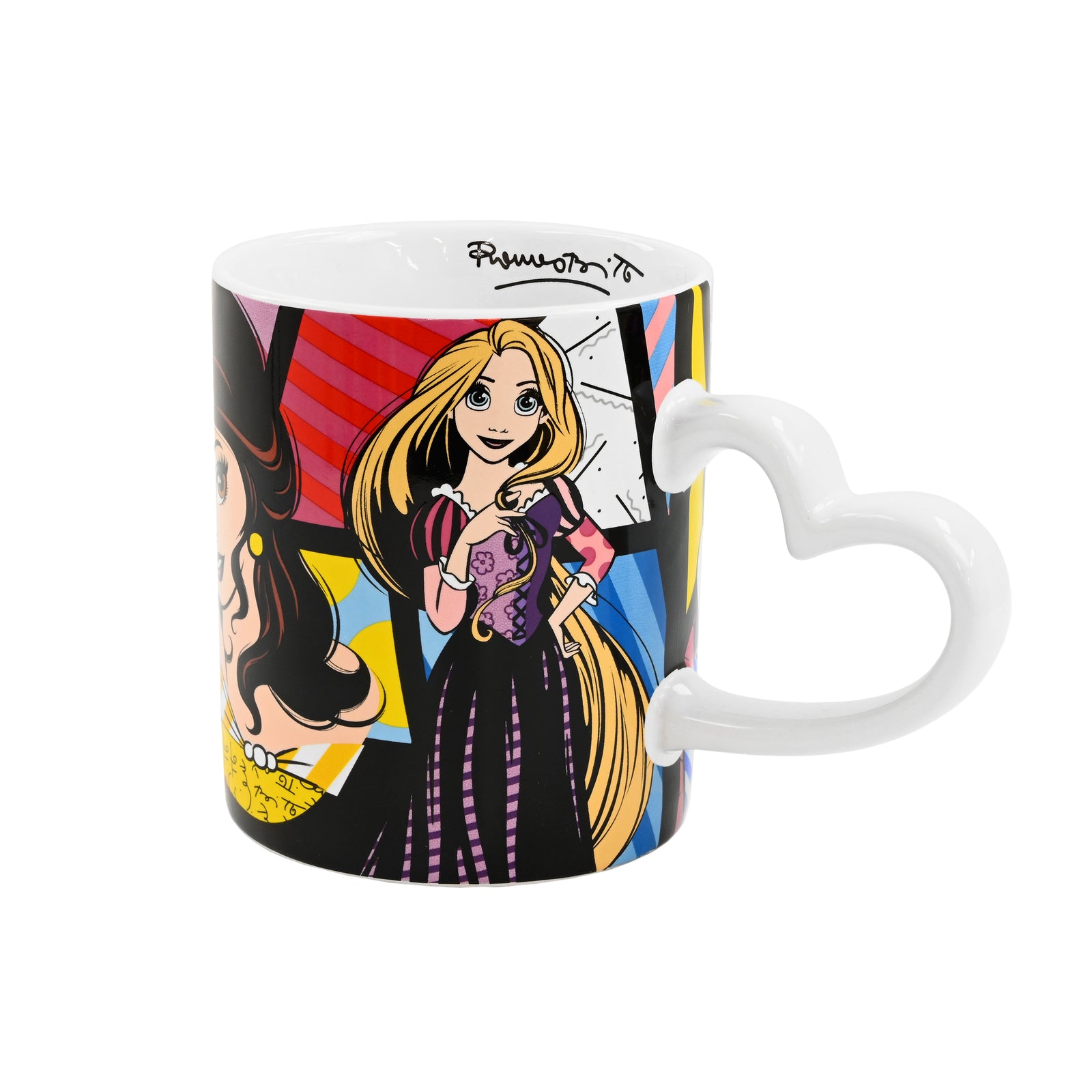 Princess Mug - Snow White, Jasmine, Belle, Rapunzel - Disney By Britto