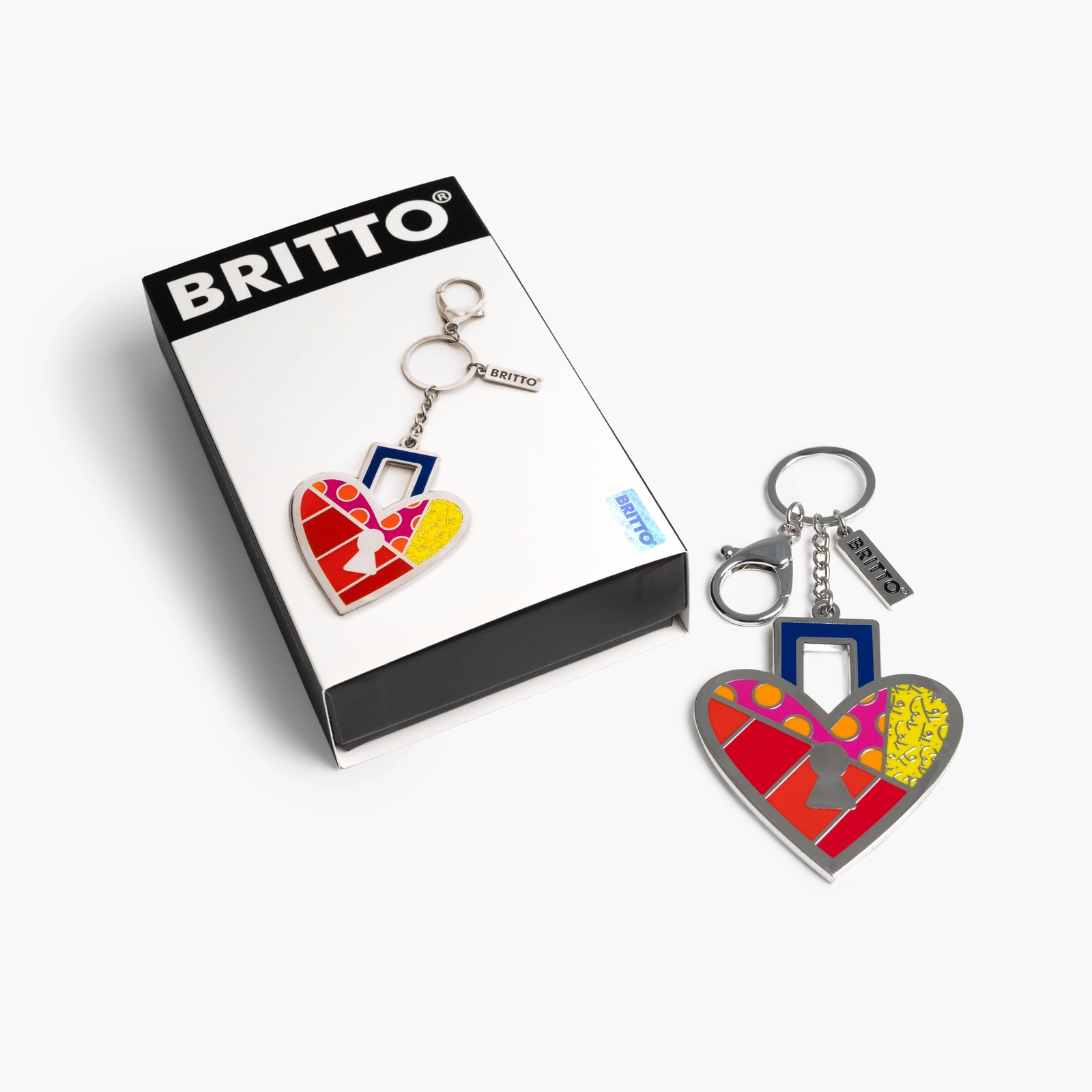 Lock Of Love Britto Keychain