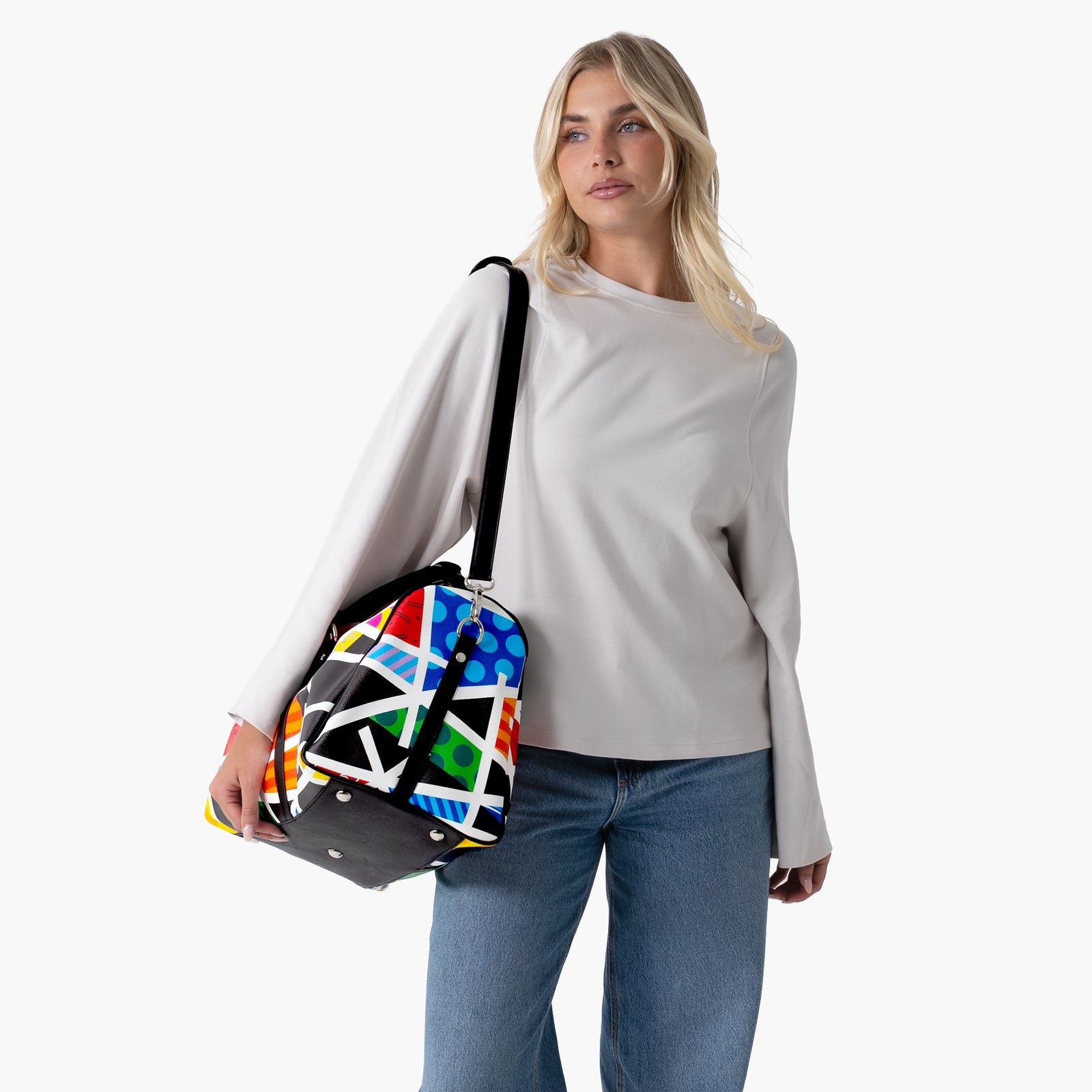 Night Landscape Britto Duffle Bag