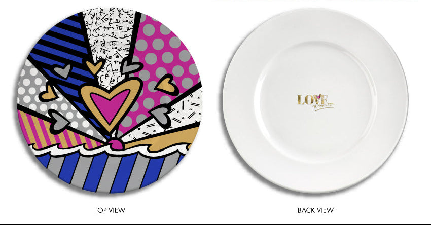 SHOW PLATE (NEW DAY) - LOVE by BRITTO®