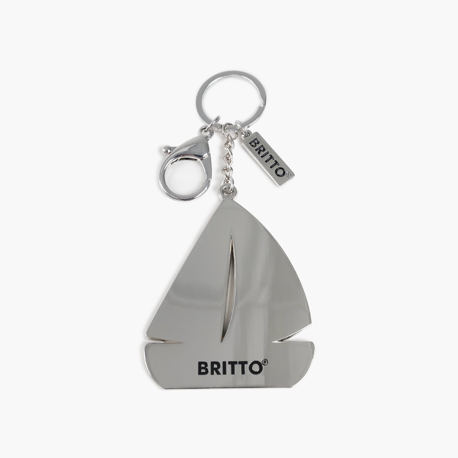 Sailboat Britto Keychain & Bag Charm