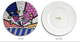 SHOW PLATE (HEART/WITCH) -  LOVE by BRITTO®
