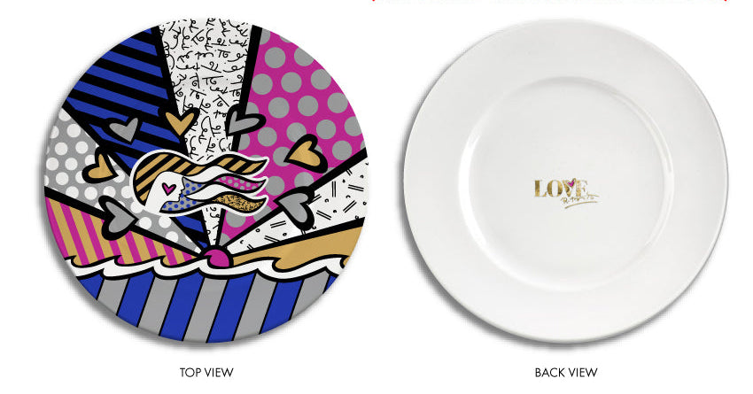 SHOW PLATE (SEA WITCH) - LOVE by BRITTO®