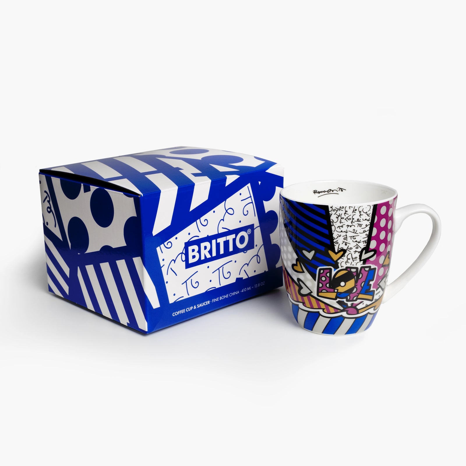 COFFEE & CAPPUCCINO MUG - LOVE by BRITTO®