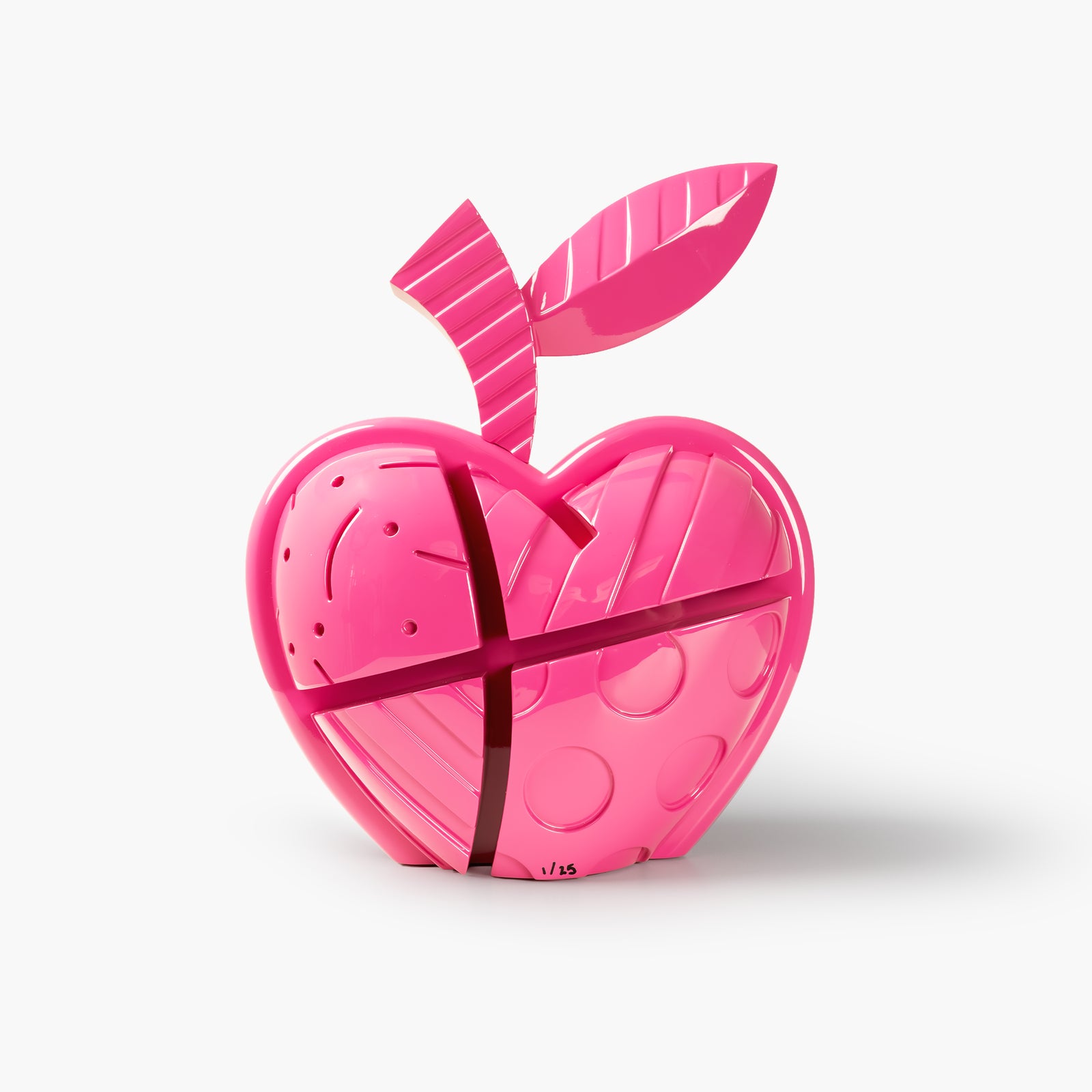 Apple (Magenta) - Limited Edition Sculpture