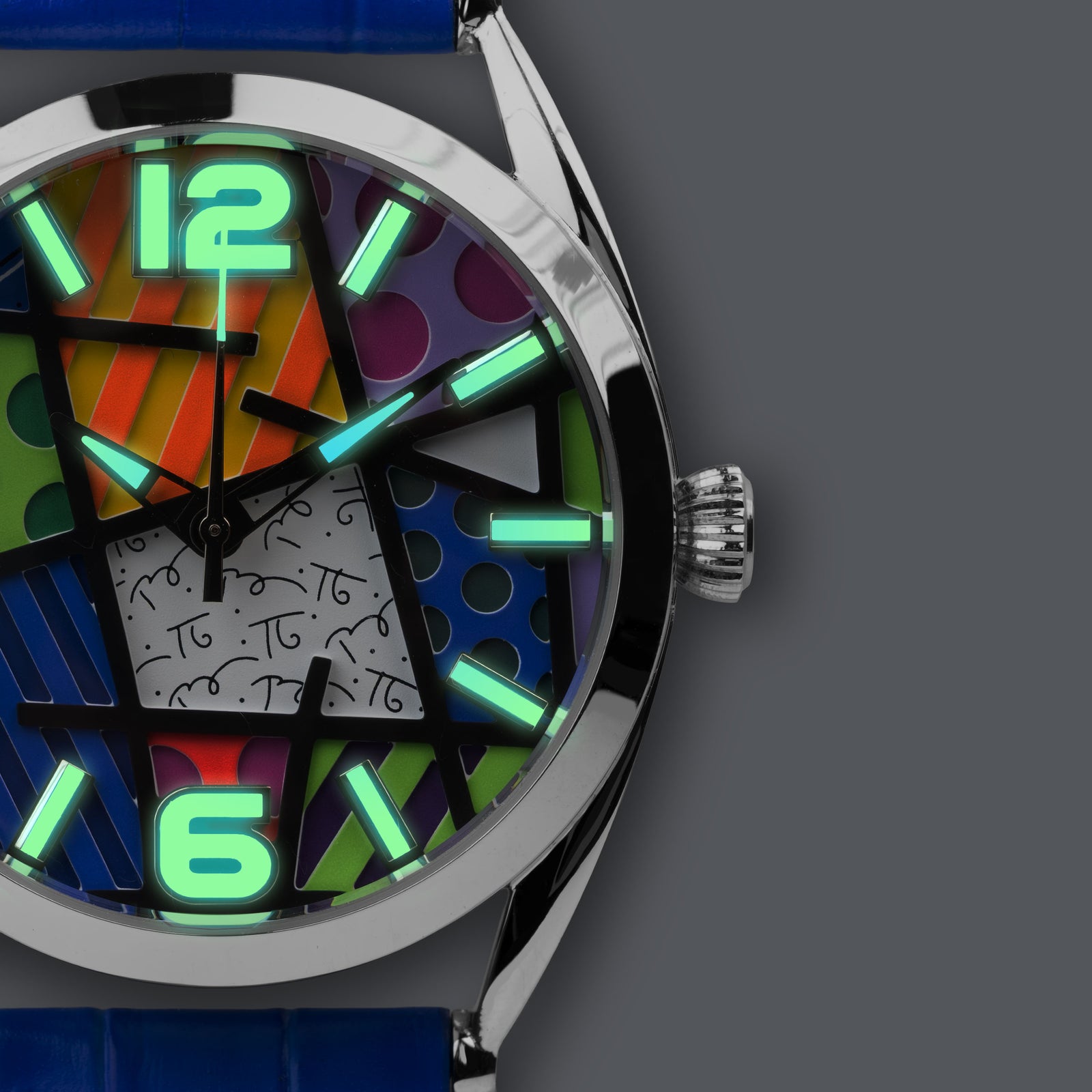 Colorful Landscape Britto Watch
