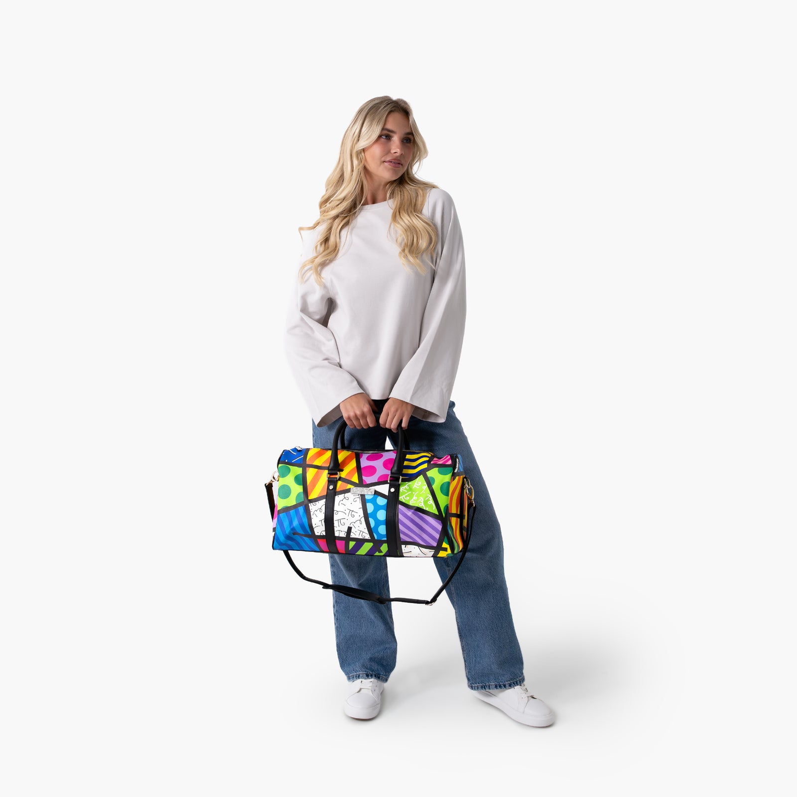 Colorful Landscape Britto Duffle Bag