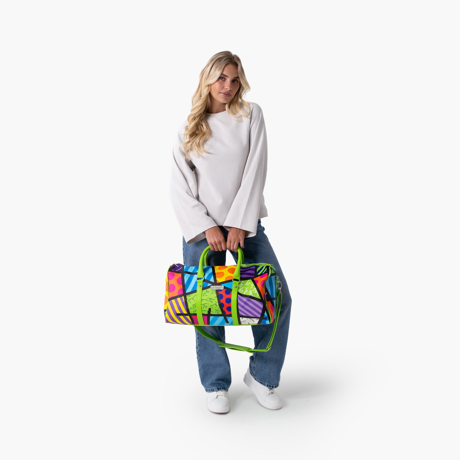 Green Landscape Britto Duffle Bag