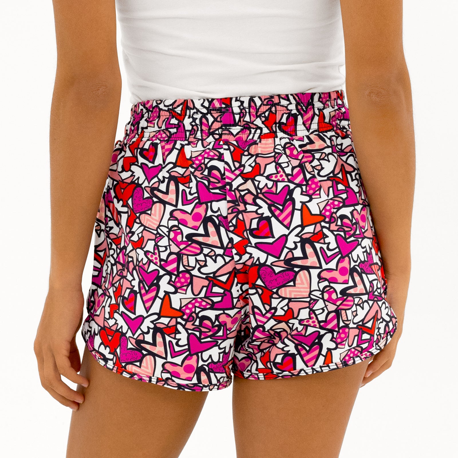 modern pop art alive britto shorts for women vibrant home decor