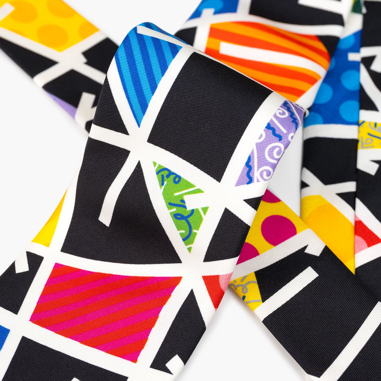 Midnight Landscape Britto Neck Tie