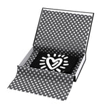 BRITTO® T Shirt - Graffiti Heart - Black (Men)