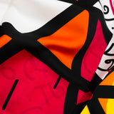 BRITTO® SILK SCARF - RED LANDSCAPE