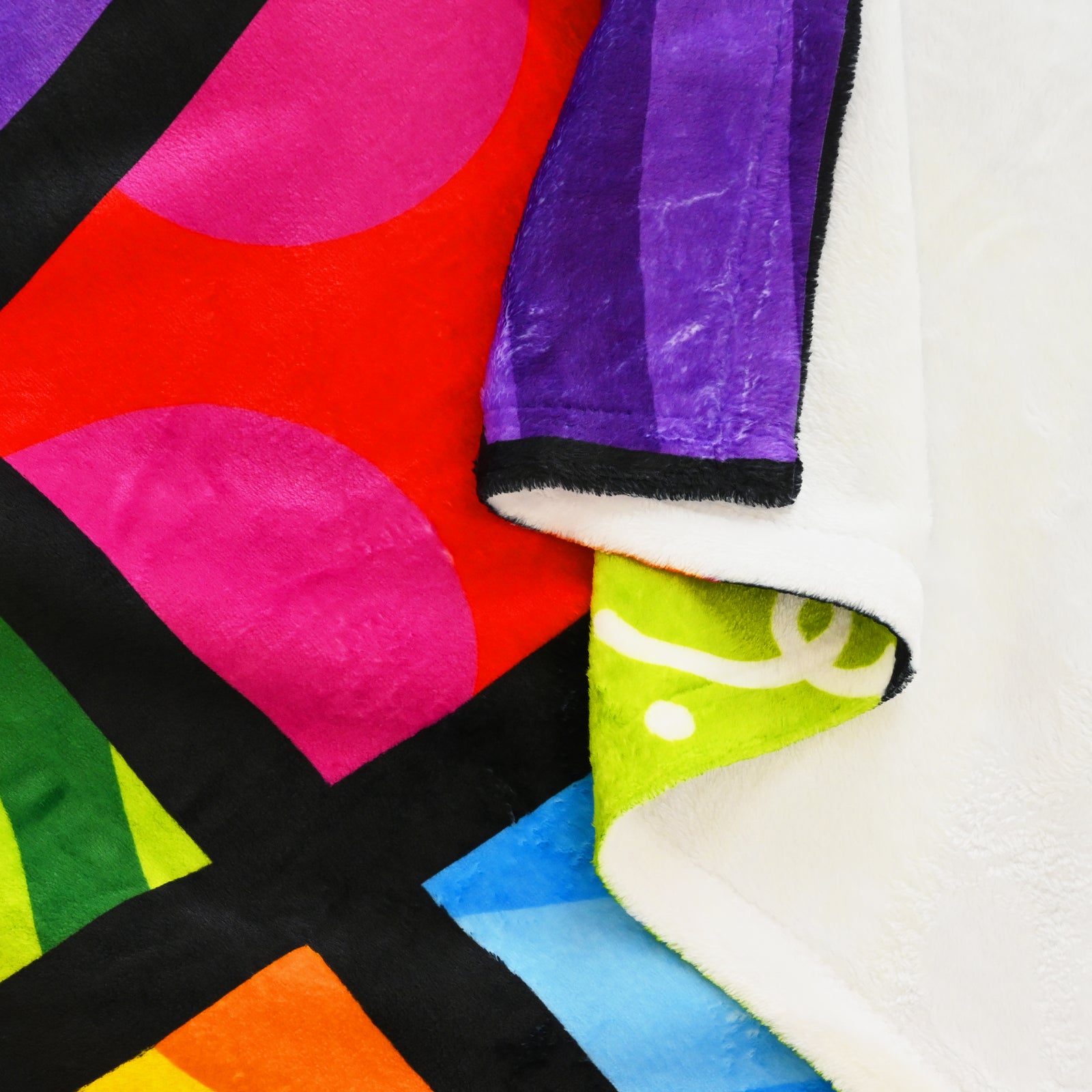 Lime Green Landscape Britto Blanket