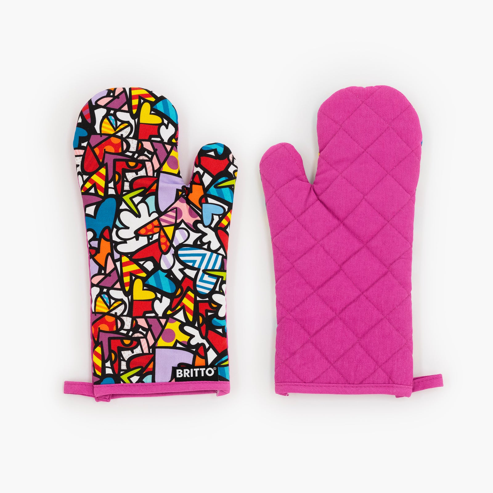alive britto oven mitt pot colorful decorative collectible gift idea