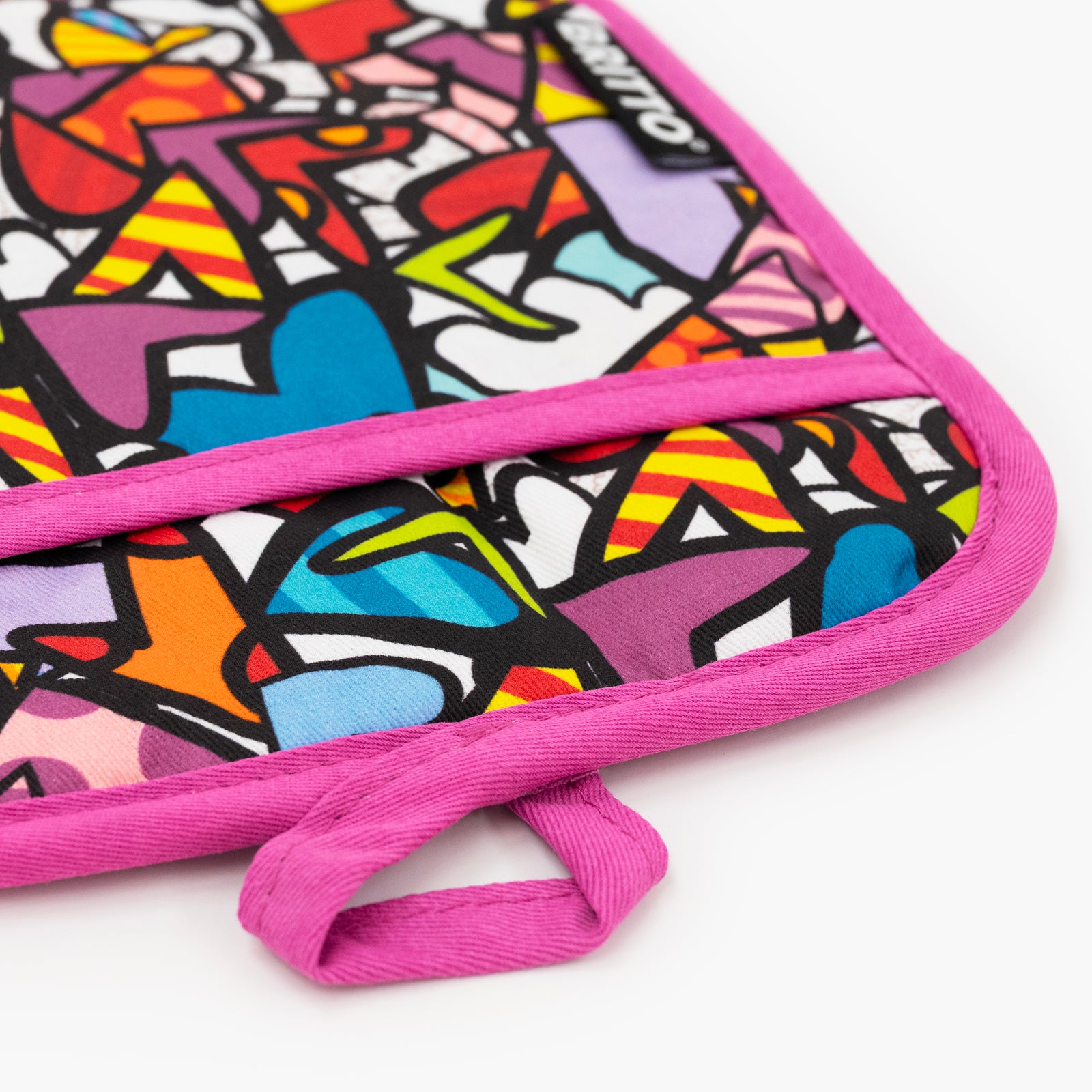 alive britto oven mitt pot colorful decorative collectible gift idea