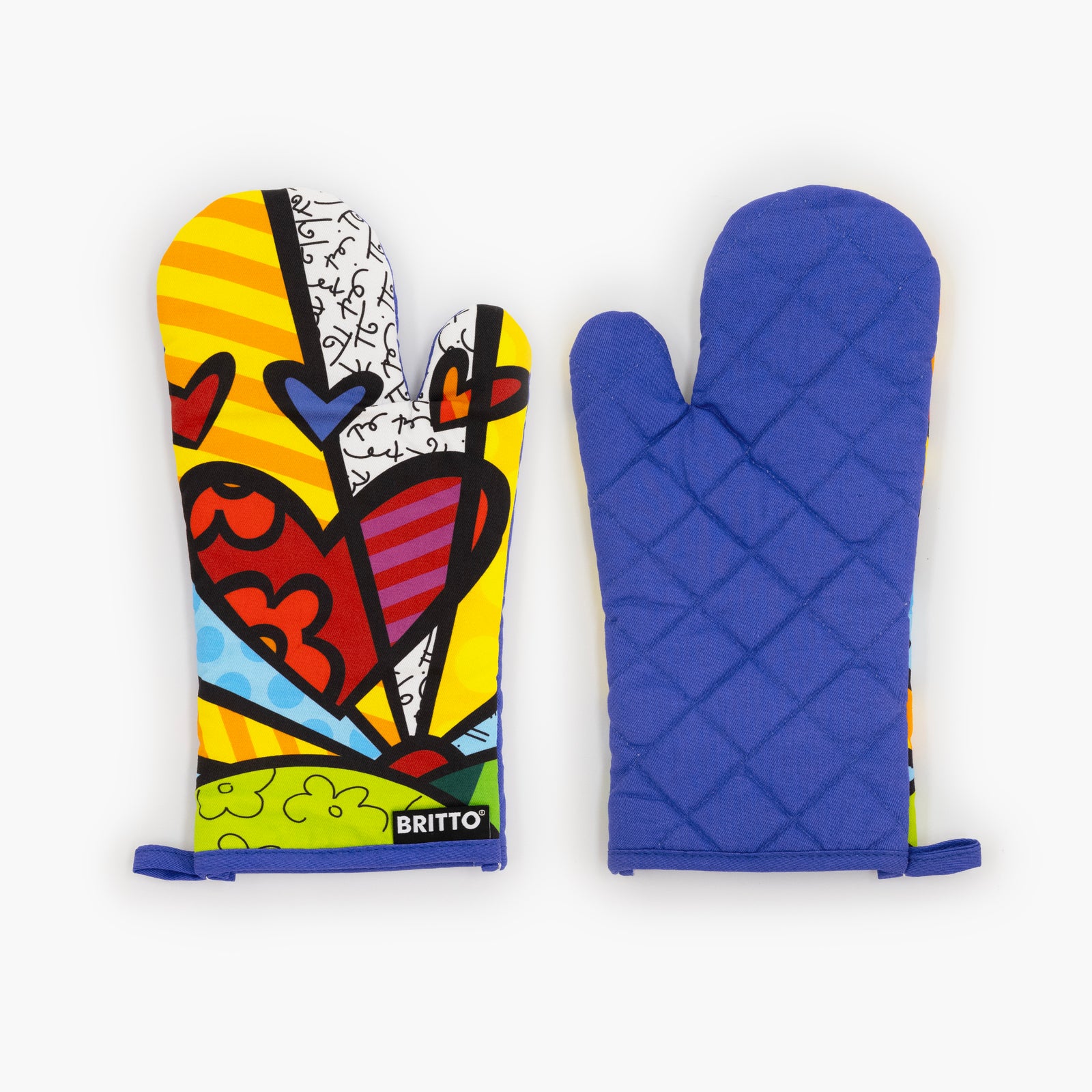 new day britto oven mitt colorful decorative collectible gift idea
