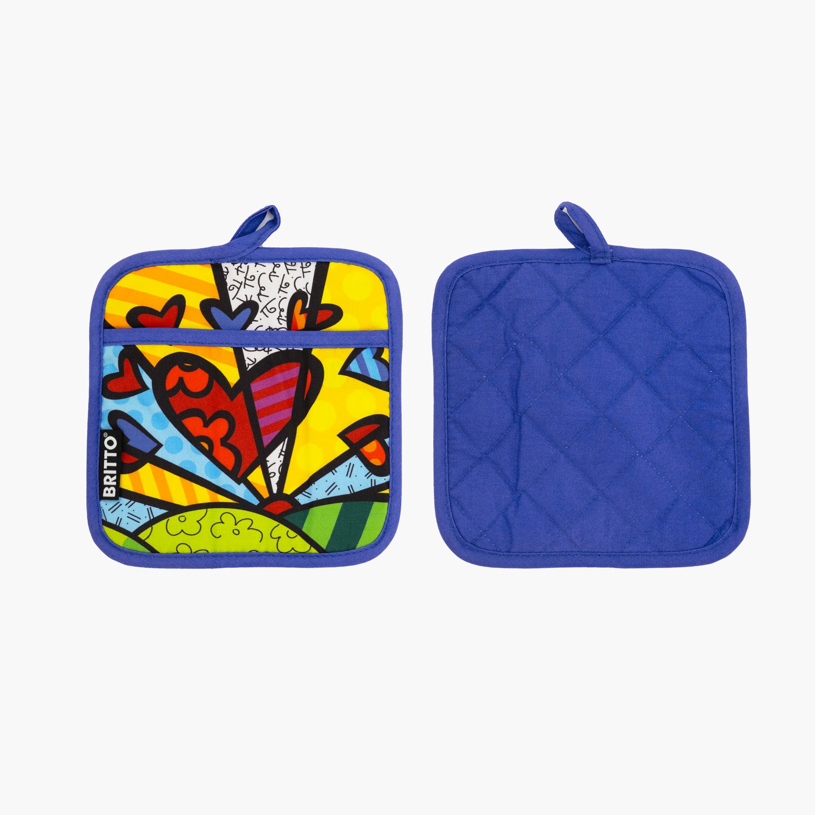 modern pop art new day britto oven mitt vibrant home decor